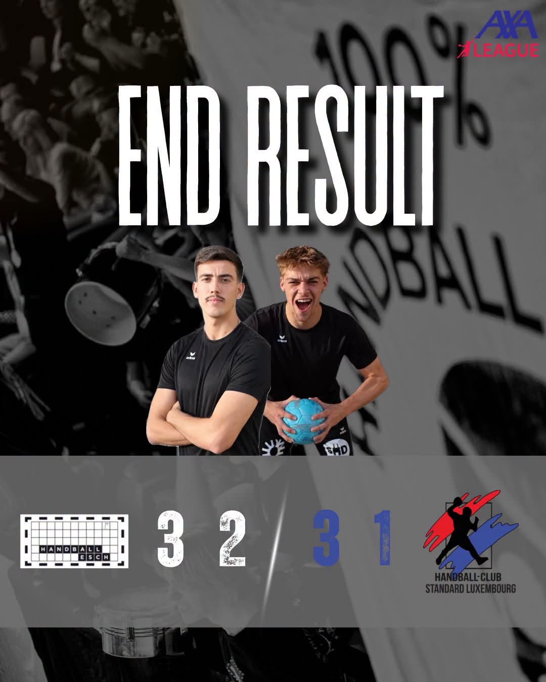 AXA LEAGUE 15.09.2026 // HANDBALL ESCH 32-31 HC STANDARD