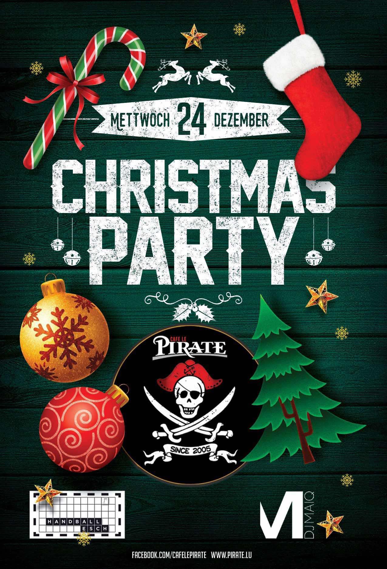 CHRISTMAS PARTY - CAFE LE PIRATE / HANDBALL ESCH