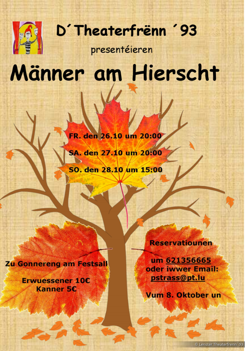 Männer am Hierscht