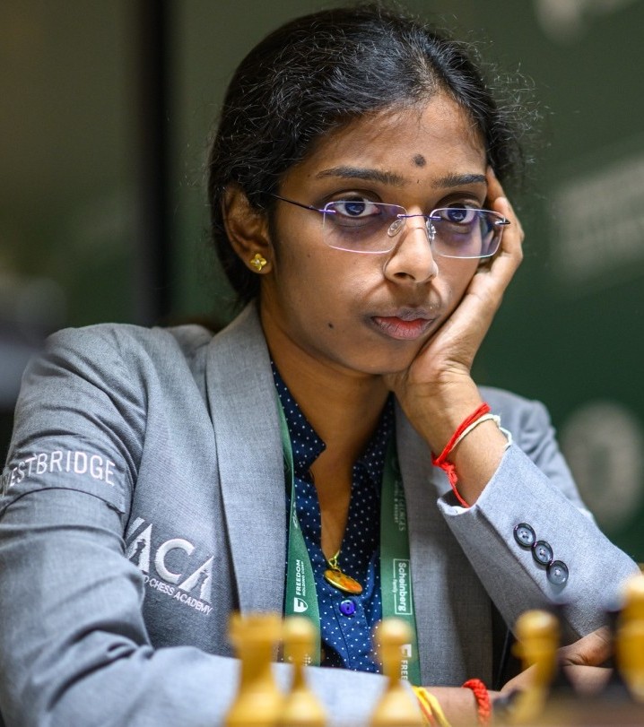 Vaishali Rameshbabu will challenge Ju Wenjun for the Women's World Champion title