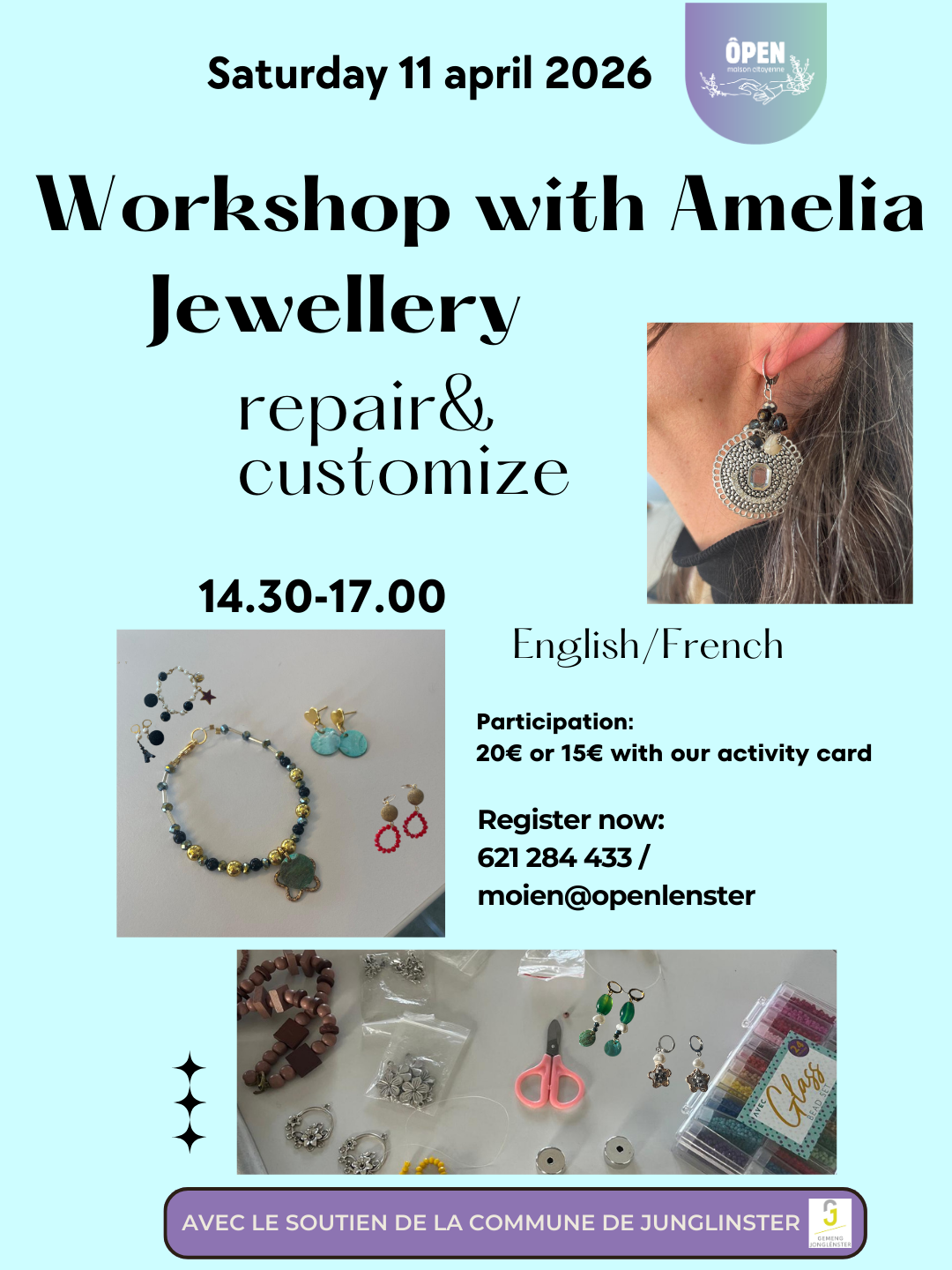 Atelier de transformation de bijoux - Jewellery Repair & Customise Workshop 