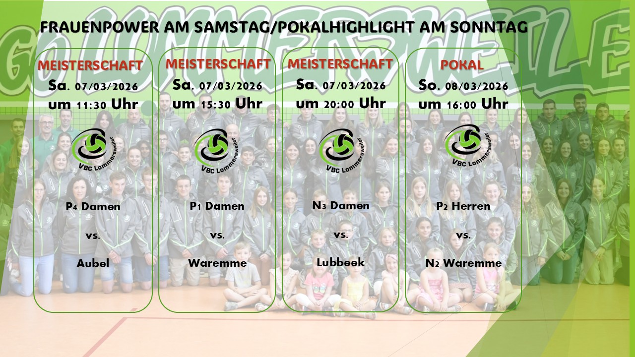 🔜 Volleyball in Lommersweiler - und wir brauchen euch! 🏐🔥