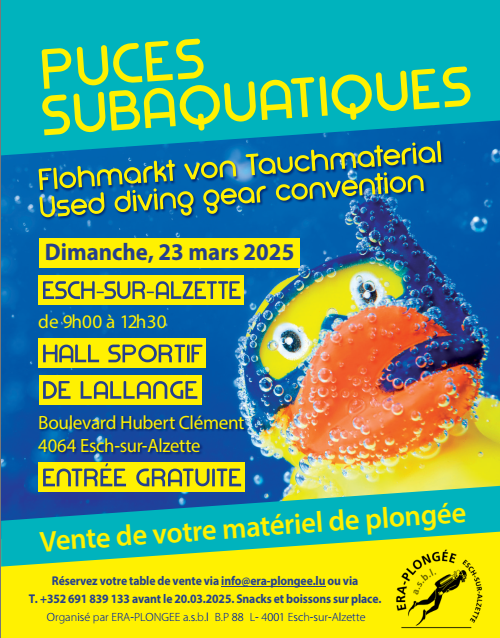 puces subaquatiques