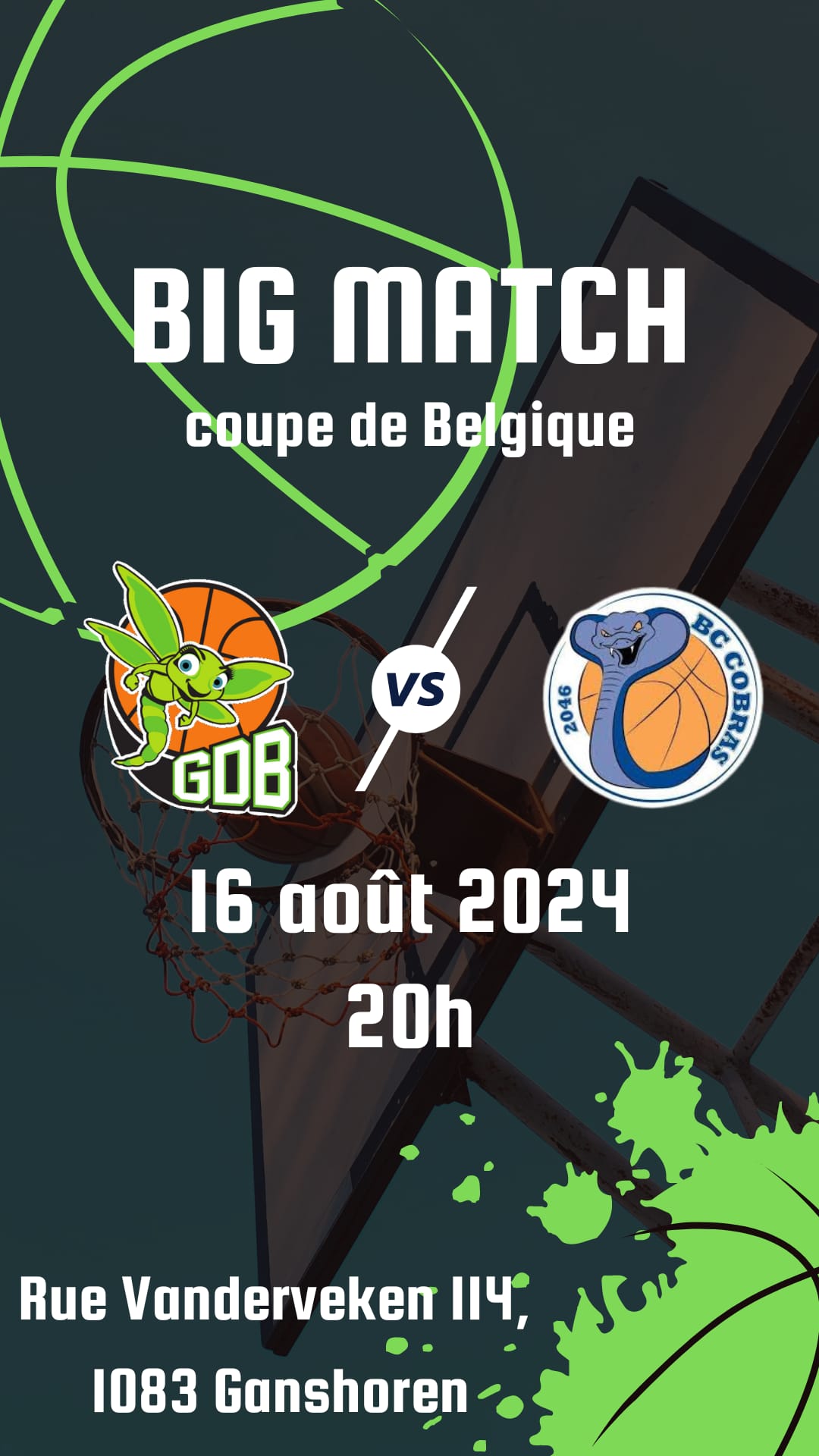 🏀 Ensemble, faisons vibrer la Coupe de Belgique ce vendredi ! 🏀