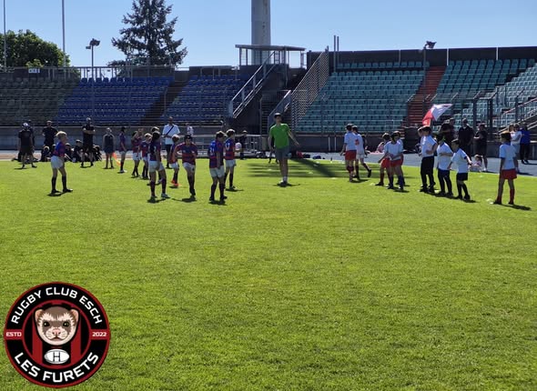 EDR "mini Furets"  joins JP Morgan Tournament at Stade  Josy Barthel - APR26