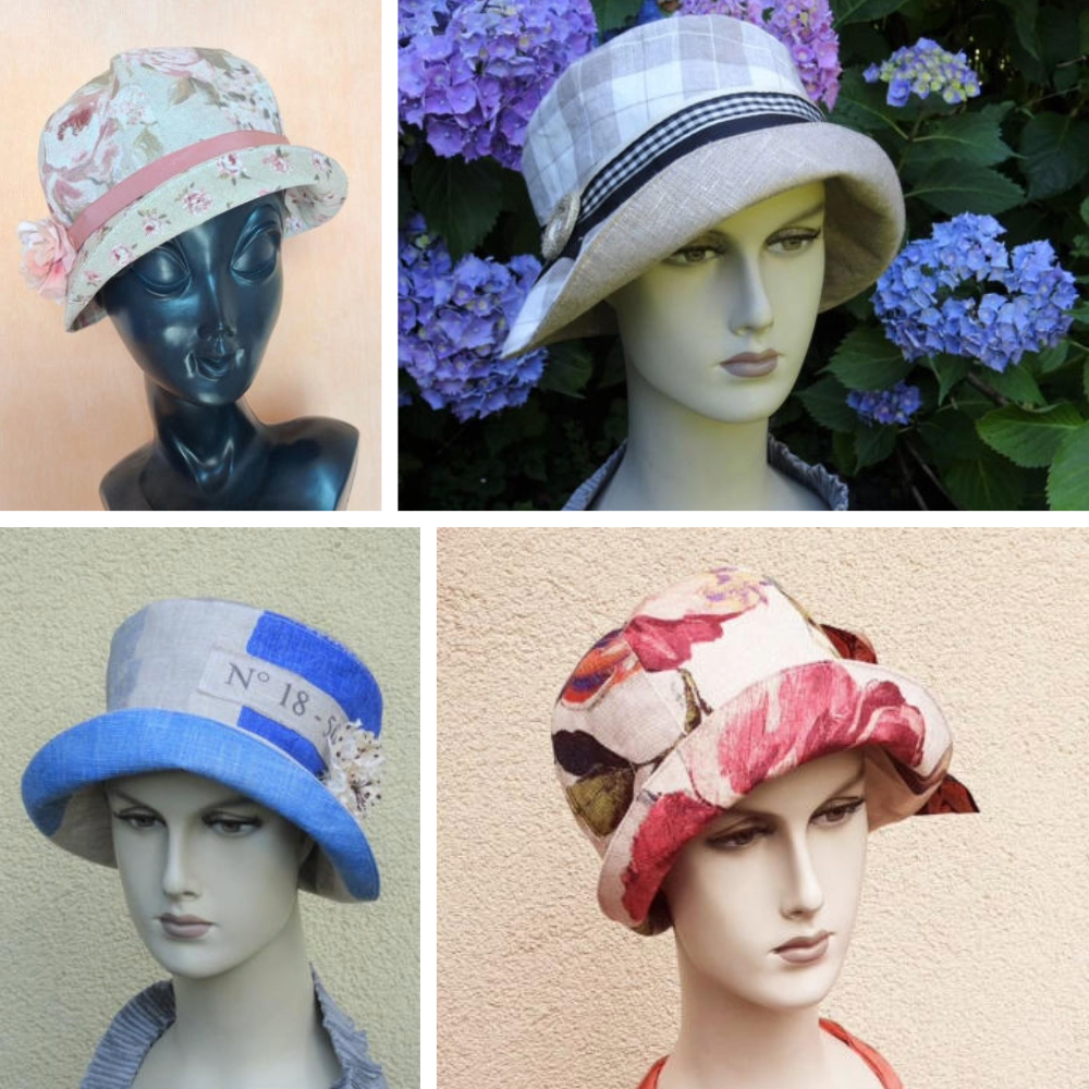 Atelier fabrication d’un chapeau textile d’été