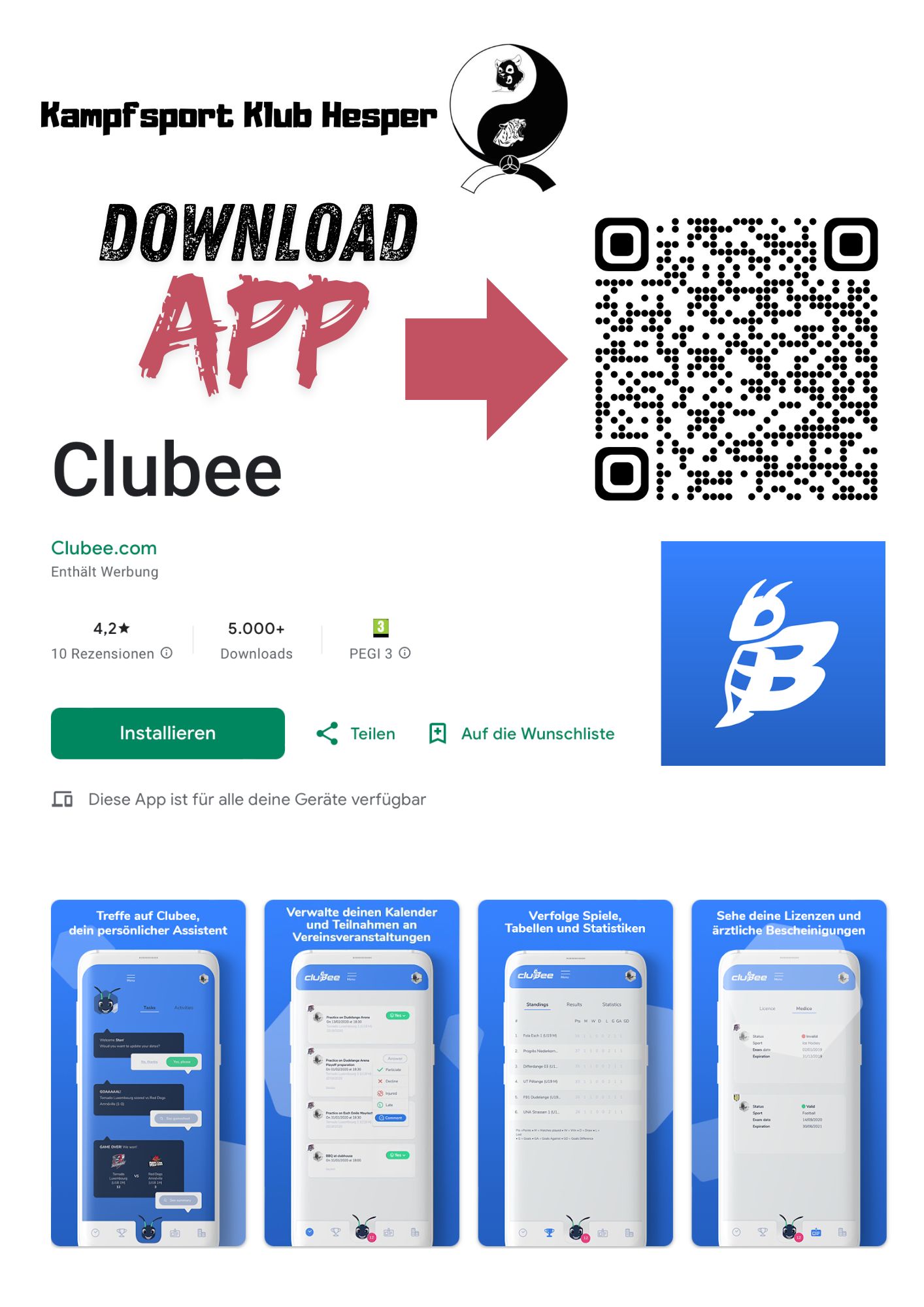 CLUBEE APP