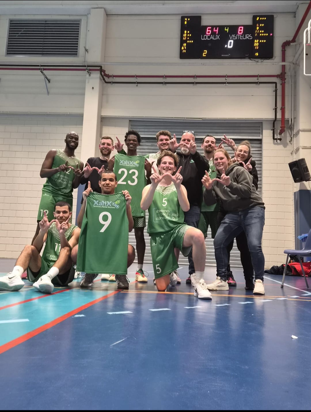 P4A : une victoire maîtrisée et collective à Awans (64–83)