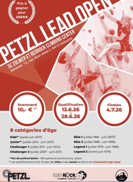 Lead Open au Red Rock Climbind Center