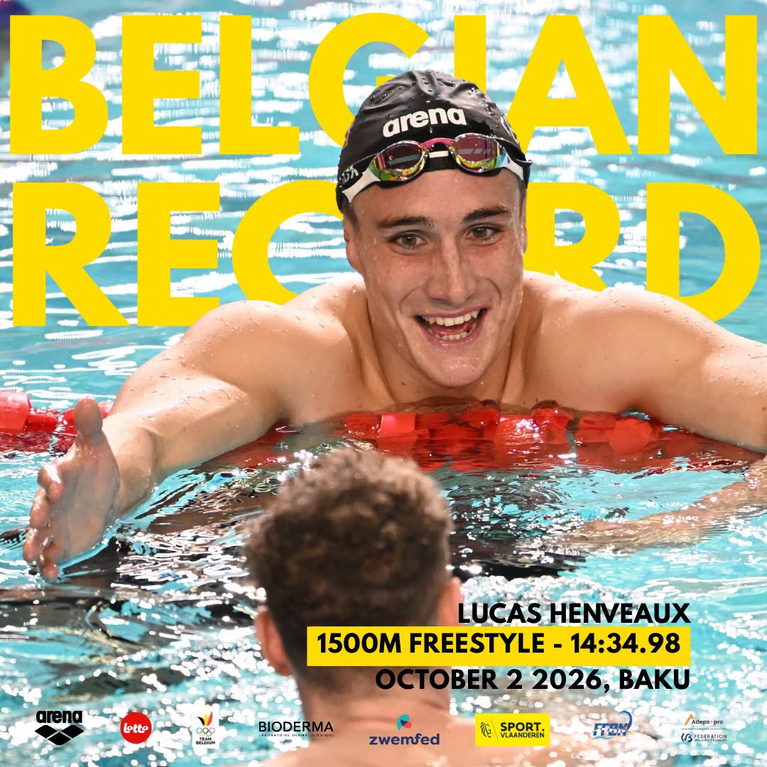 🇧🇪🔥 NOUVEAU RECORD DE BELGIQUE POUR LUCAS HENVEAUX !