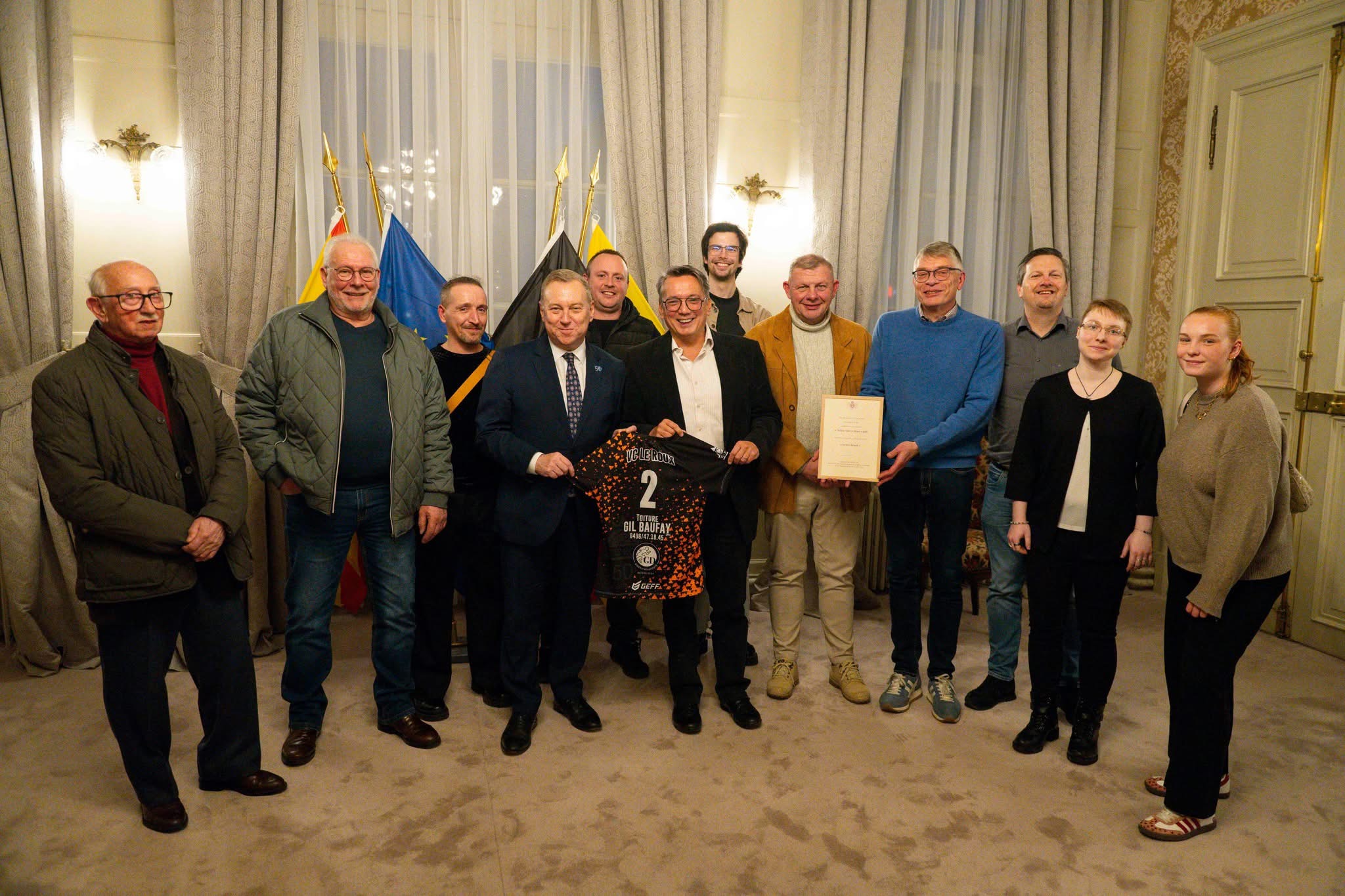 Remise du titre Royal