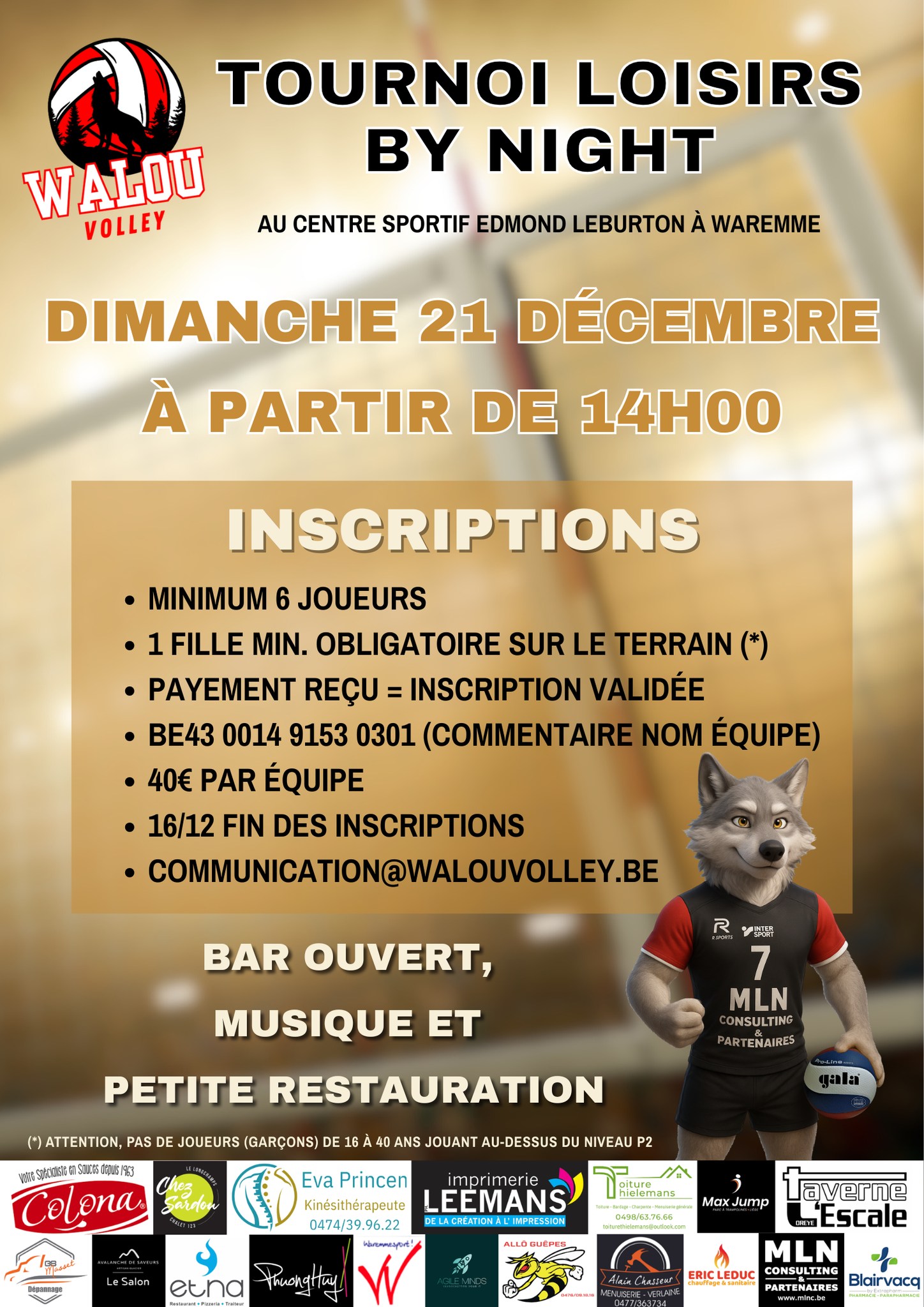 Tournoi Loisirs By Night