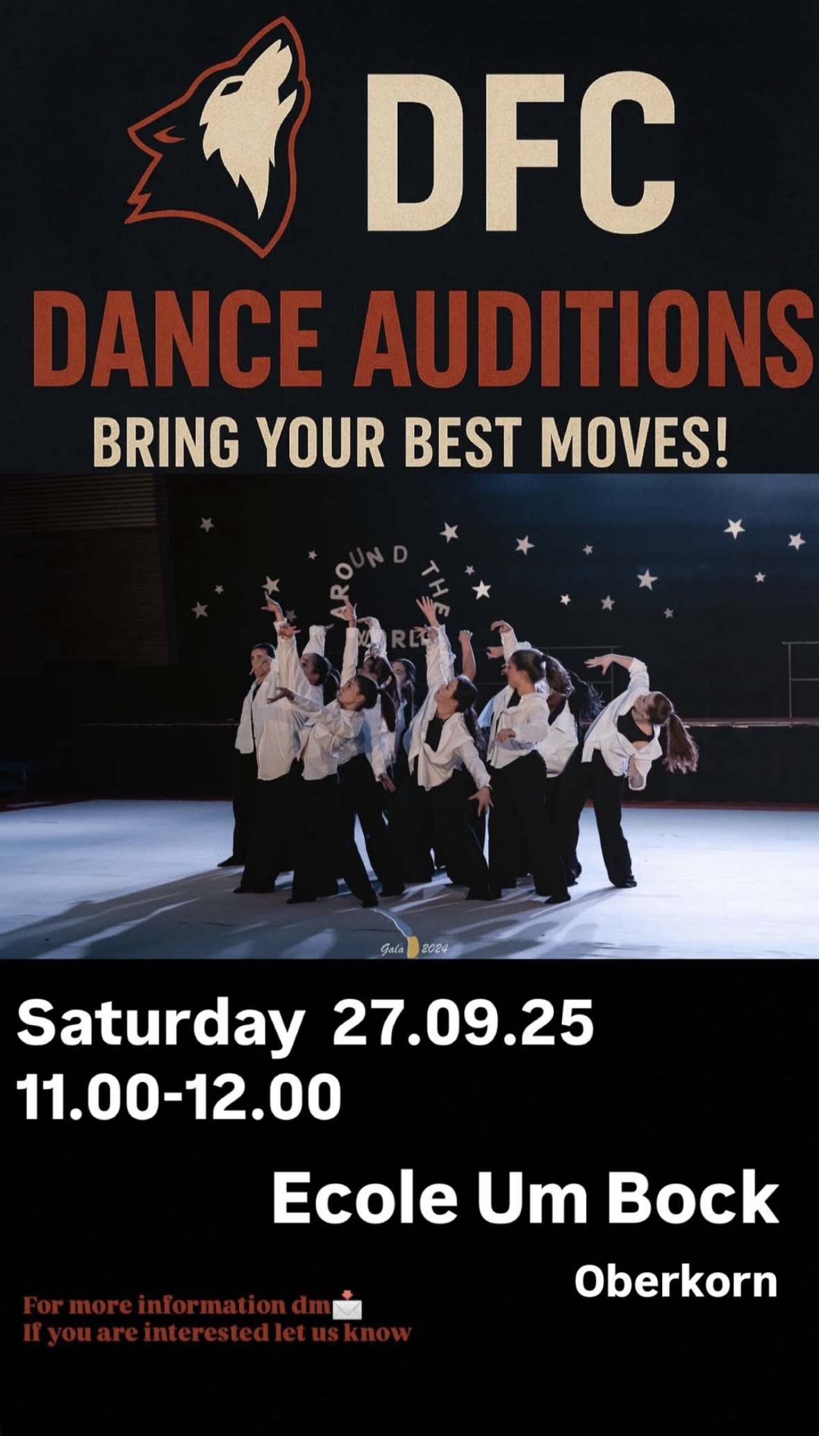 DFC - Dance Auditions