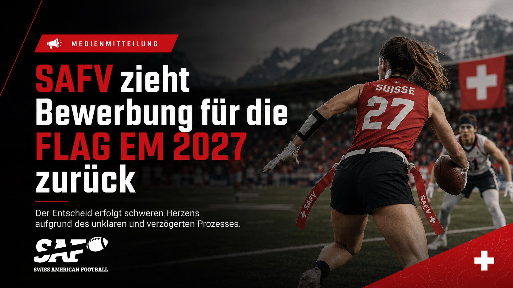 NO EURO FLAG 2027 in Switzerland