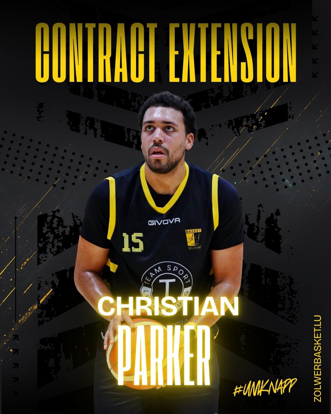 Christian is back 🖤💛