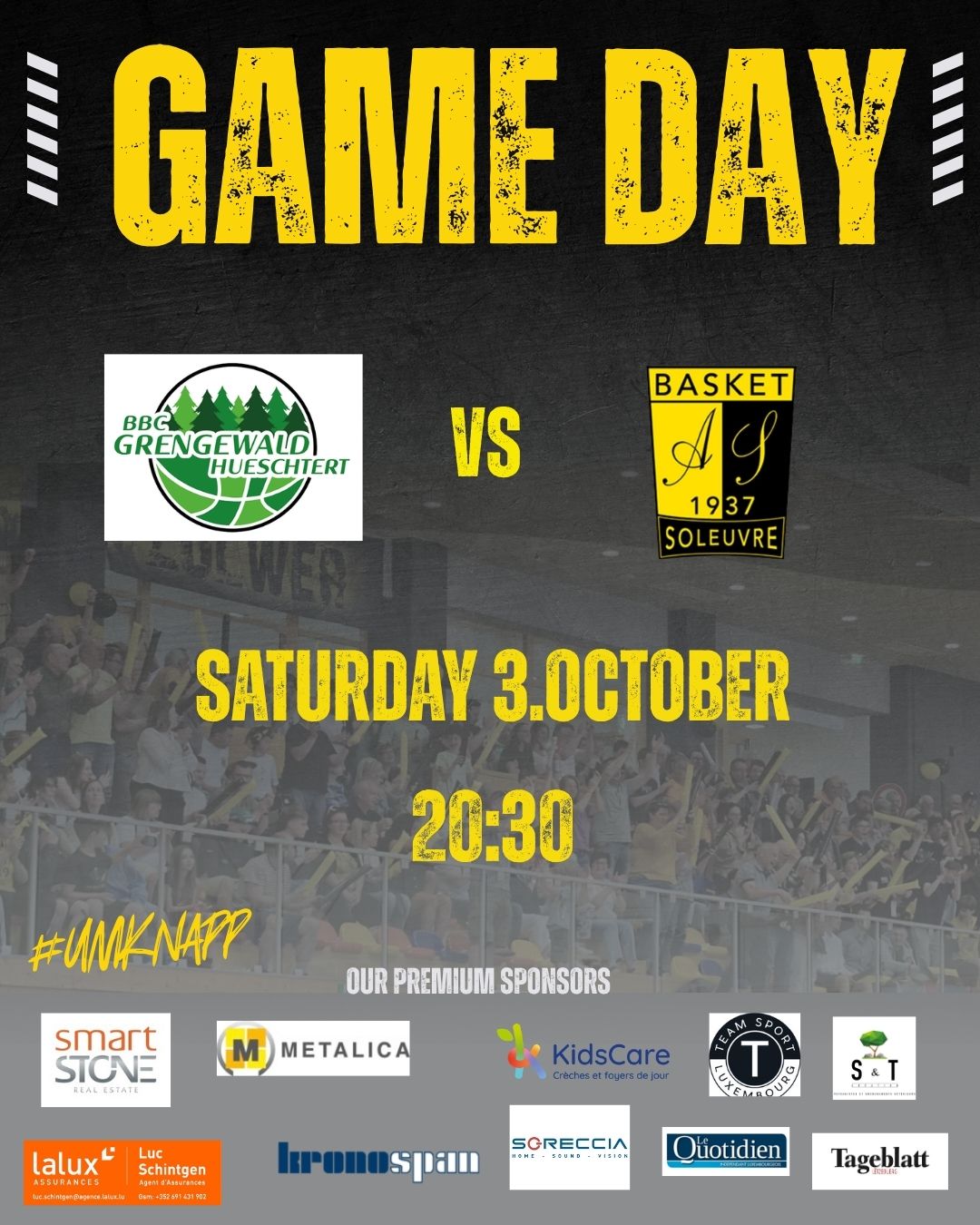 3. Enovos League Match @ Grengewald