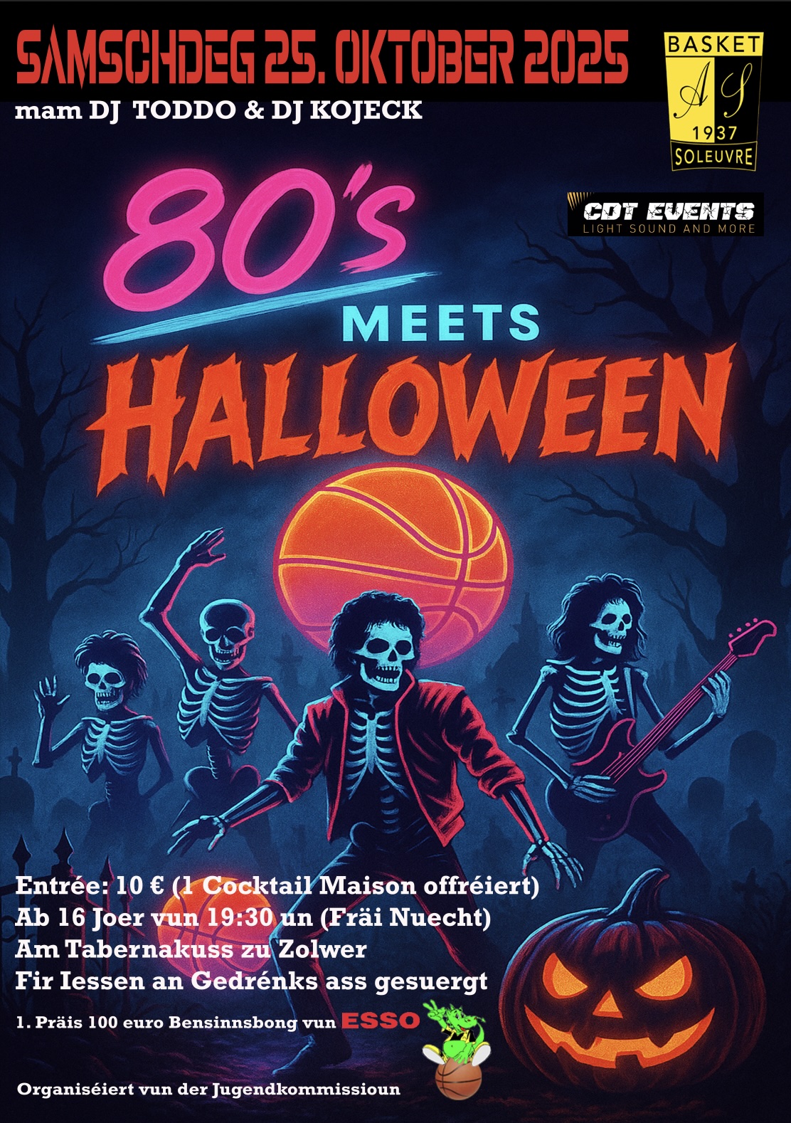 80's meets Halloween 
