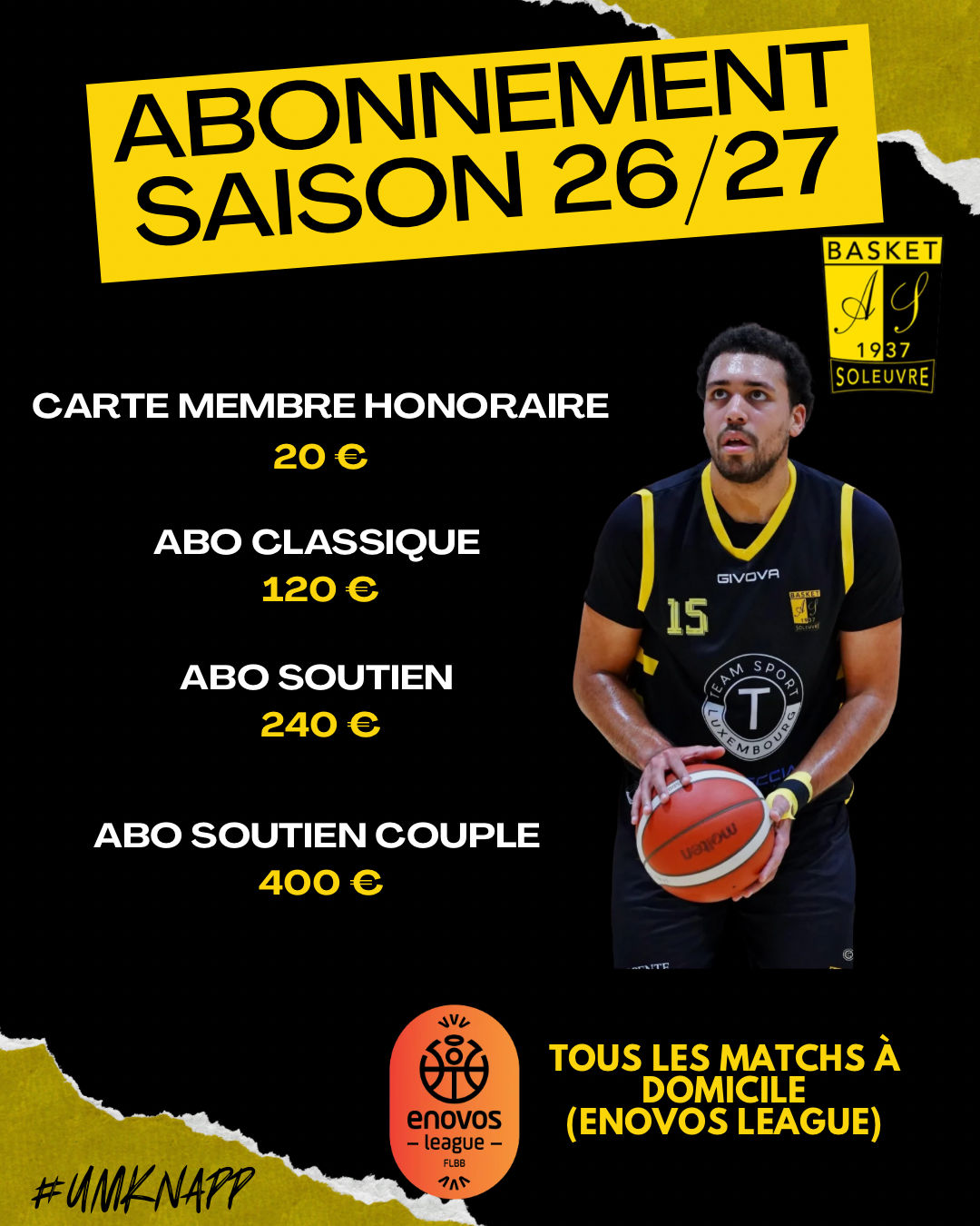 Abonnement 26/27