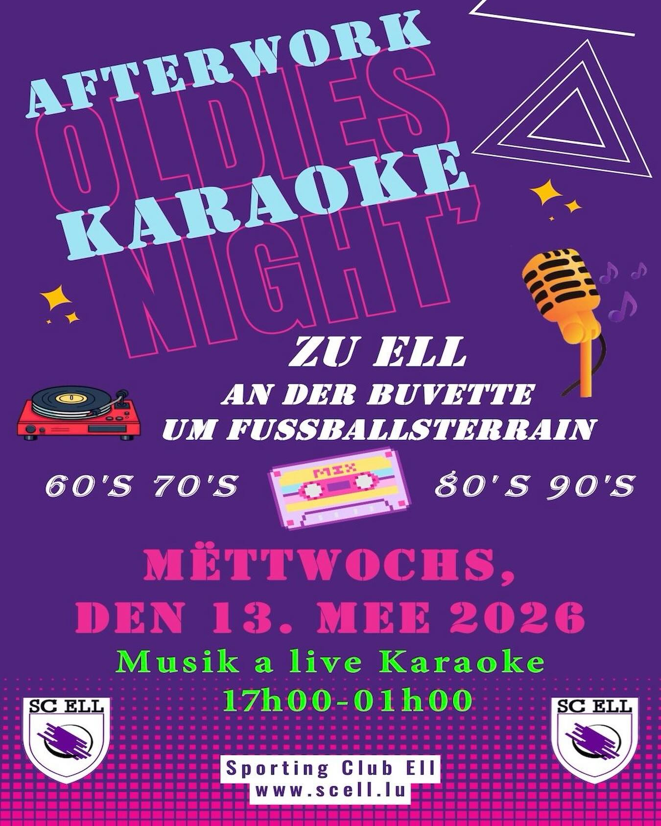 OLDIES NIGHT zu ELL - Afterwork & Karaoke