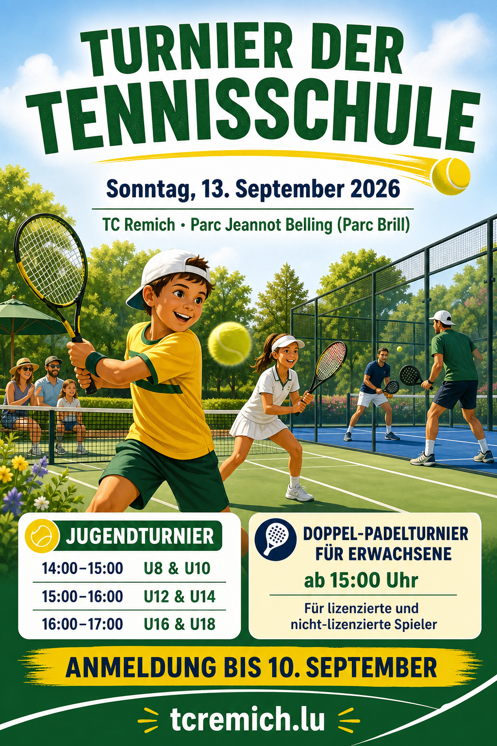 Tournoi interne TCR 2026