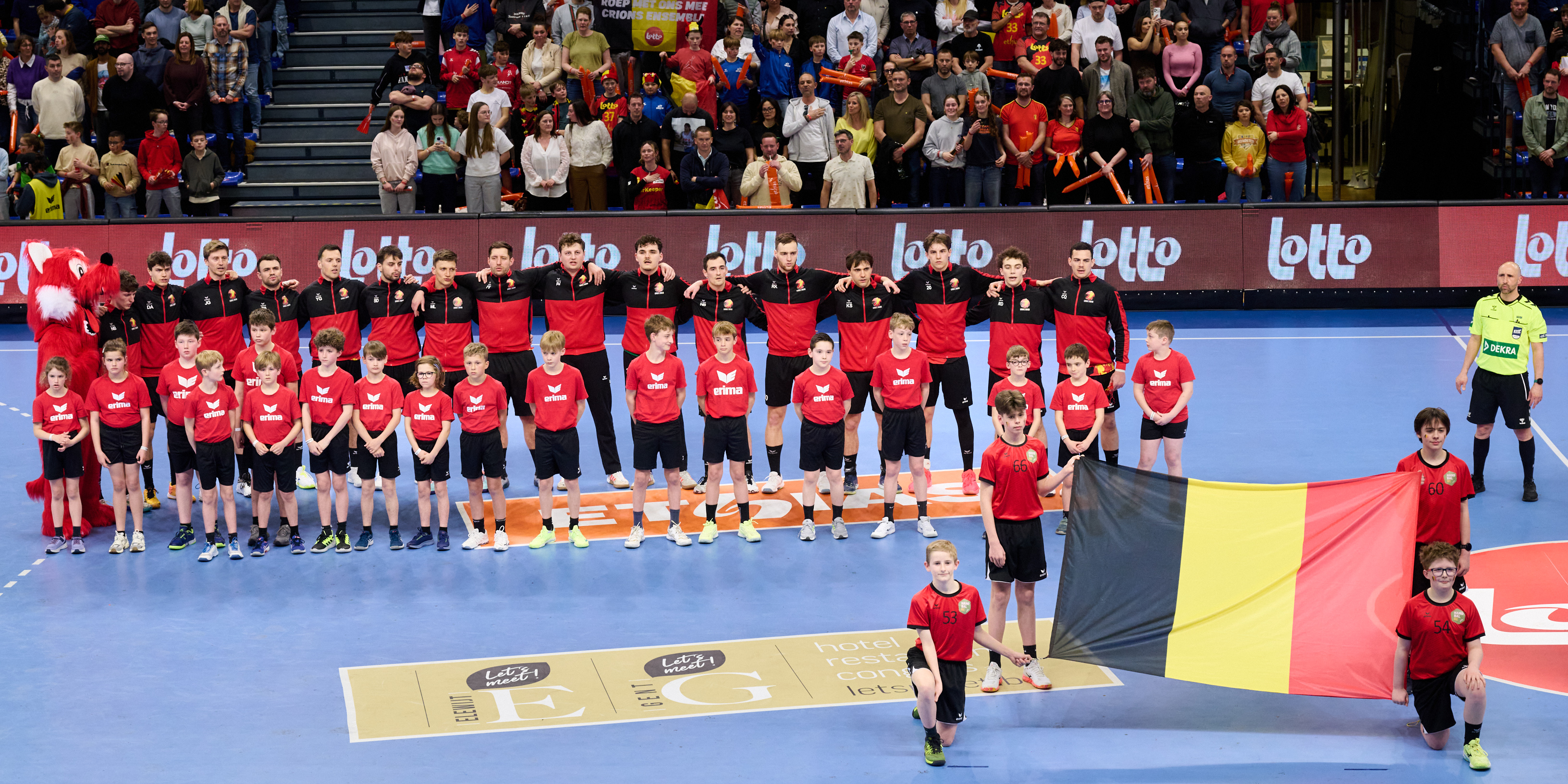 QUALIFICATION CHAMPIONNAT D'EUROPE : SÉLECTION DES RED WOLVES