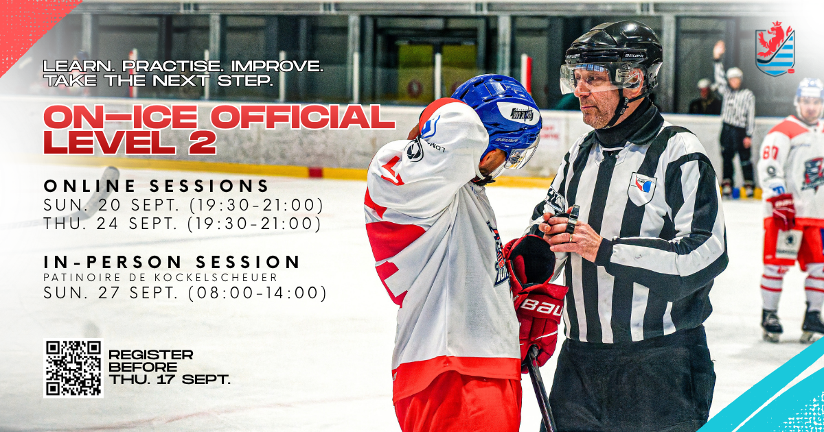 On-Ice Official Level 2: Take the Next Step as an Ice Hockey Official