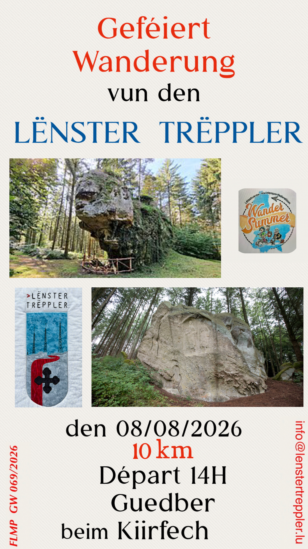 GUEDBER (Lënster Trëppler) FLMP IVV geféiert Wanderung 