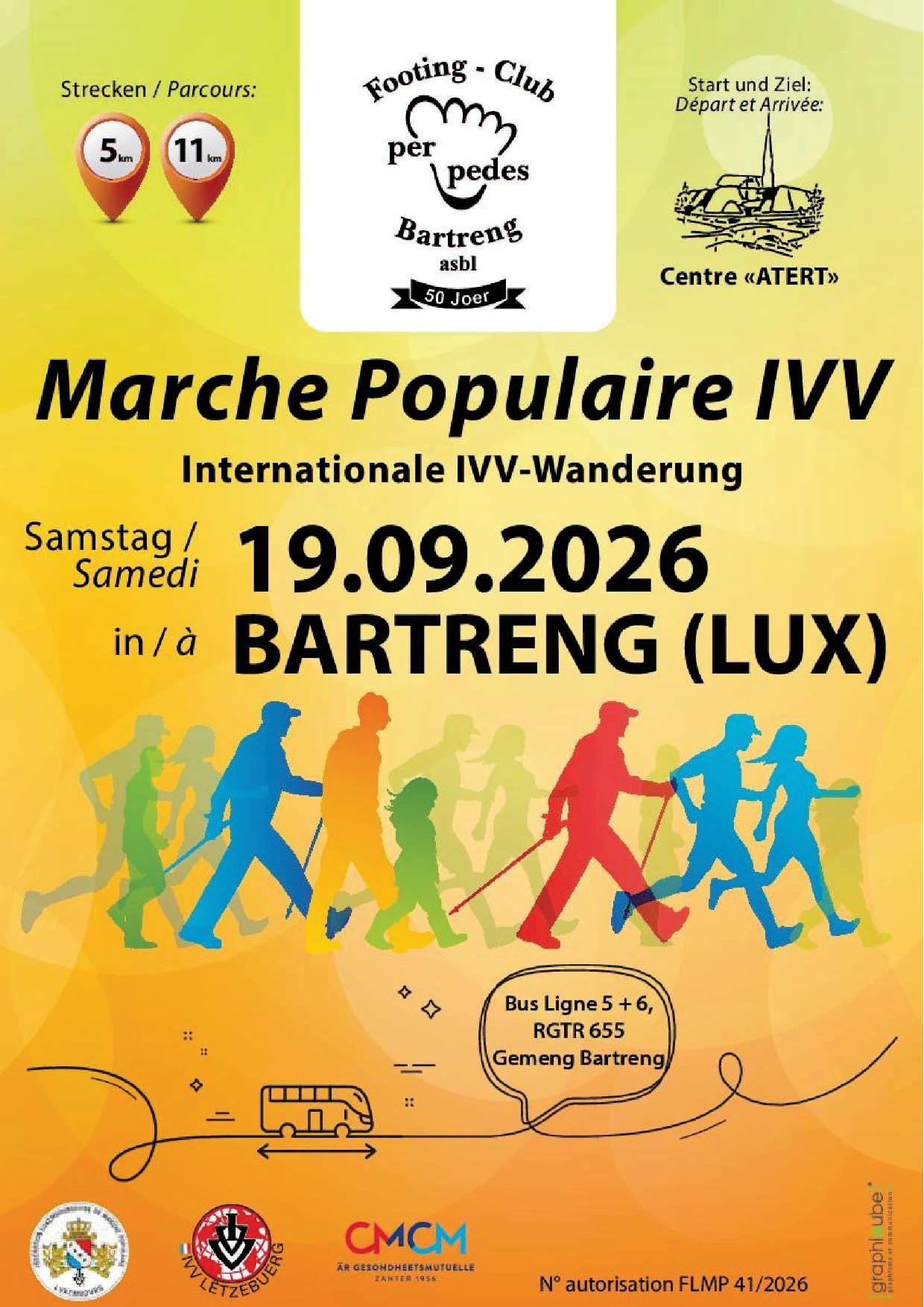 BERTRANGE FLMP IVV WANDERUNG 