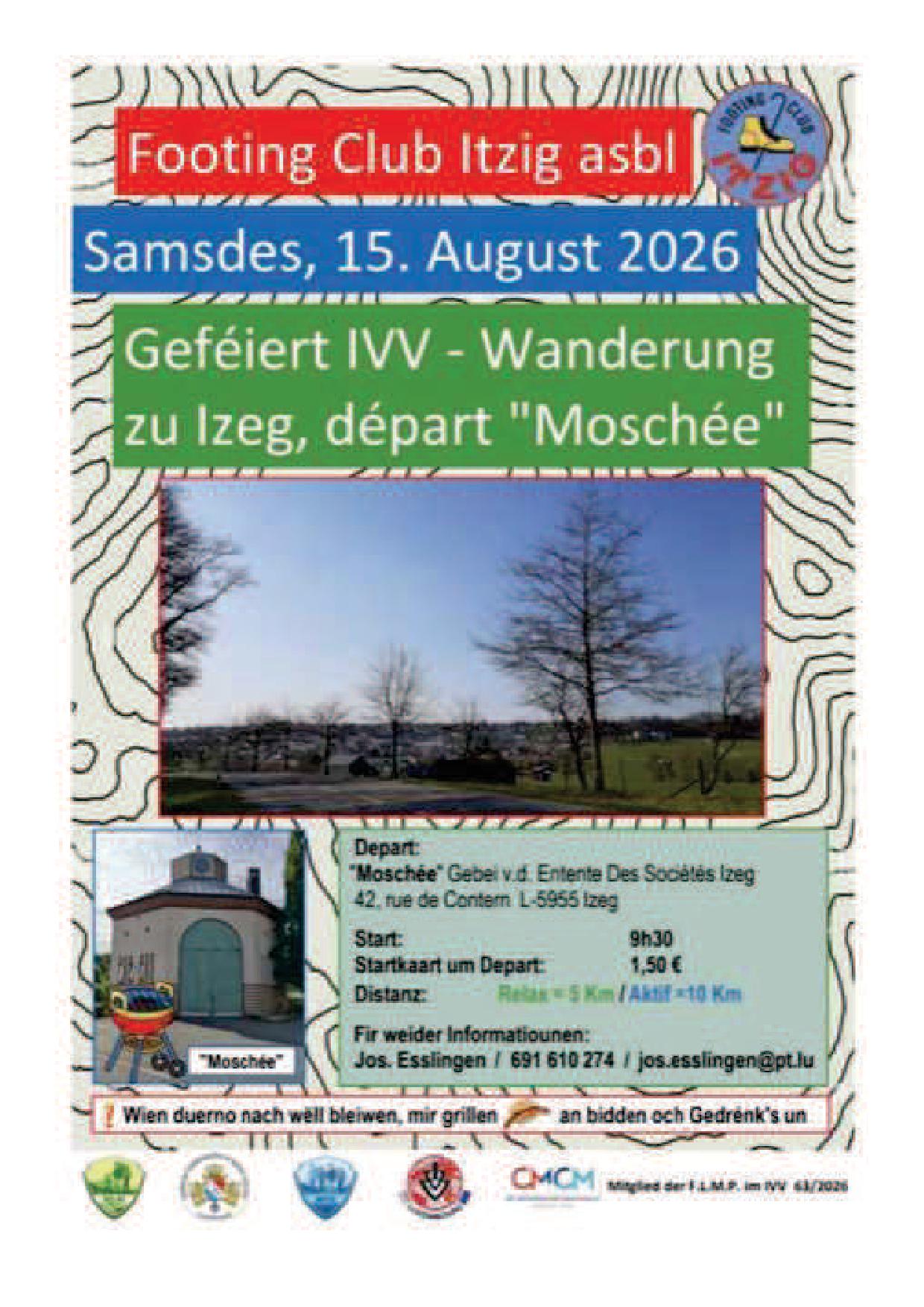 ITZIG FLMP IVV GEFÉIERT WANDERUNG 