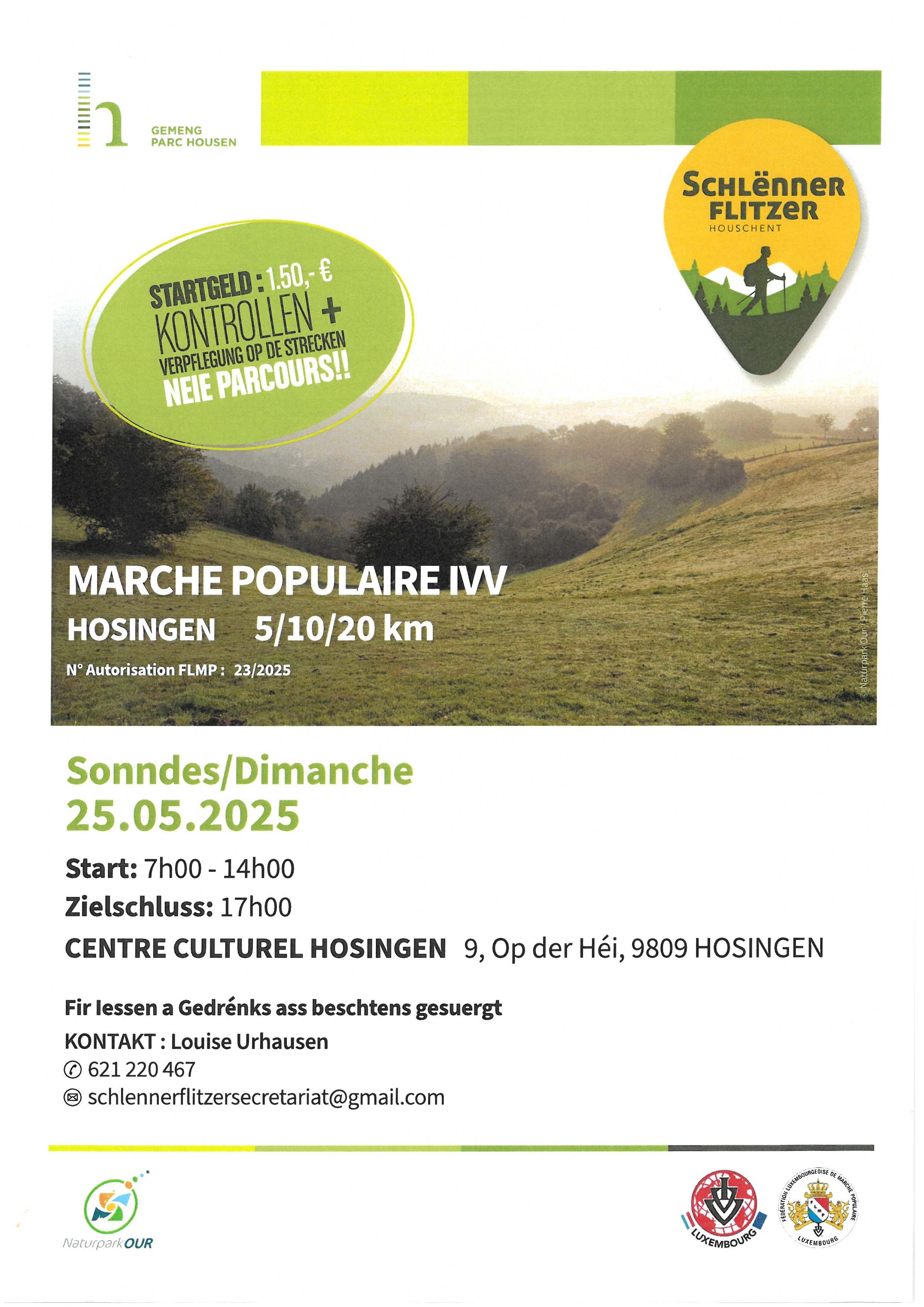 HOSINGEN FLMP IVV WANDERUNG 