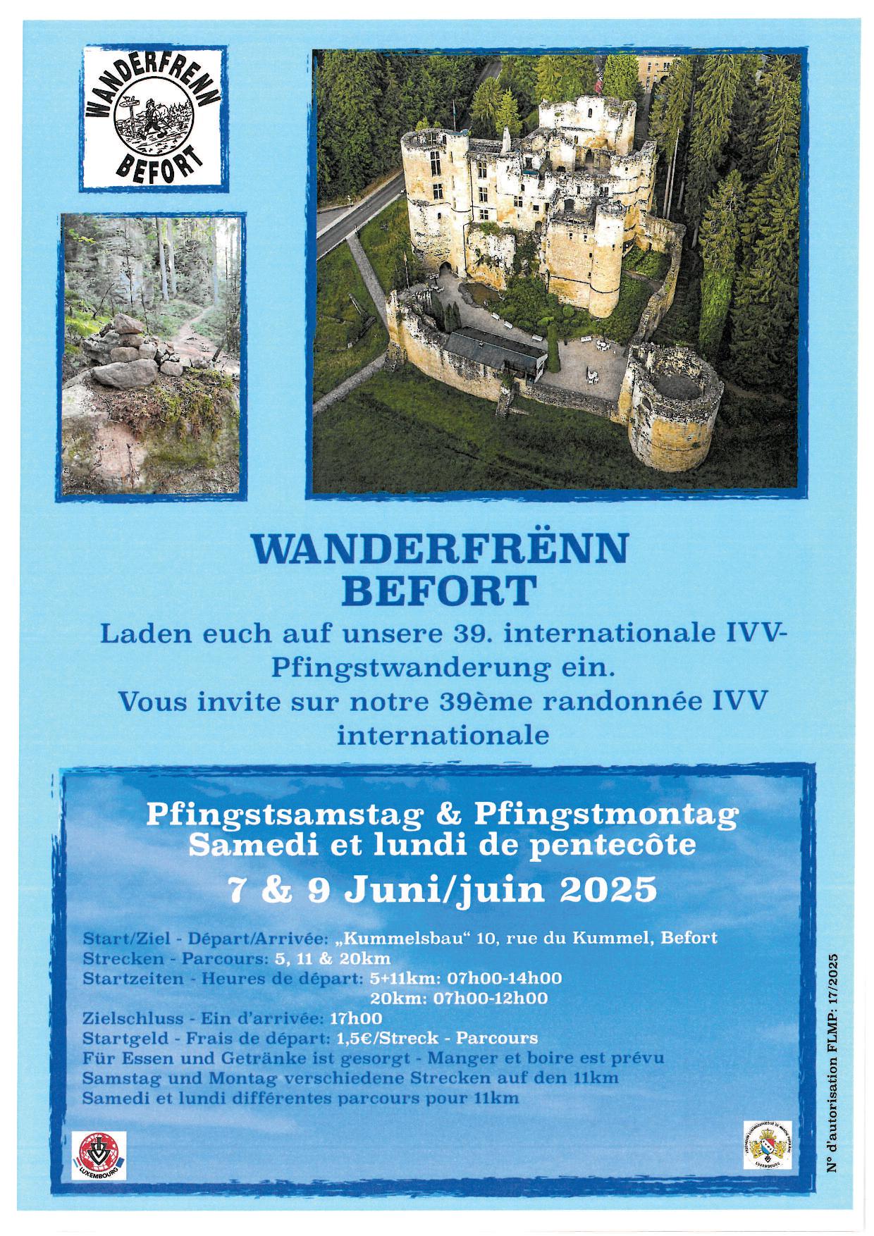 BEAUFORT FLMP IVV WANDERUNG 