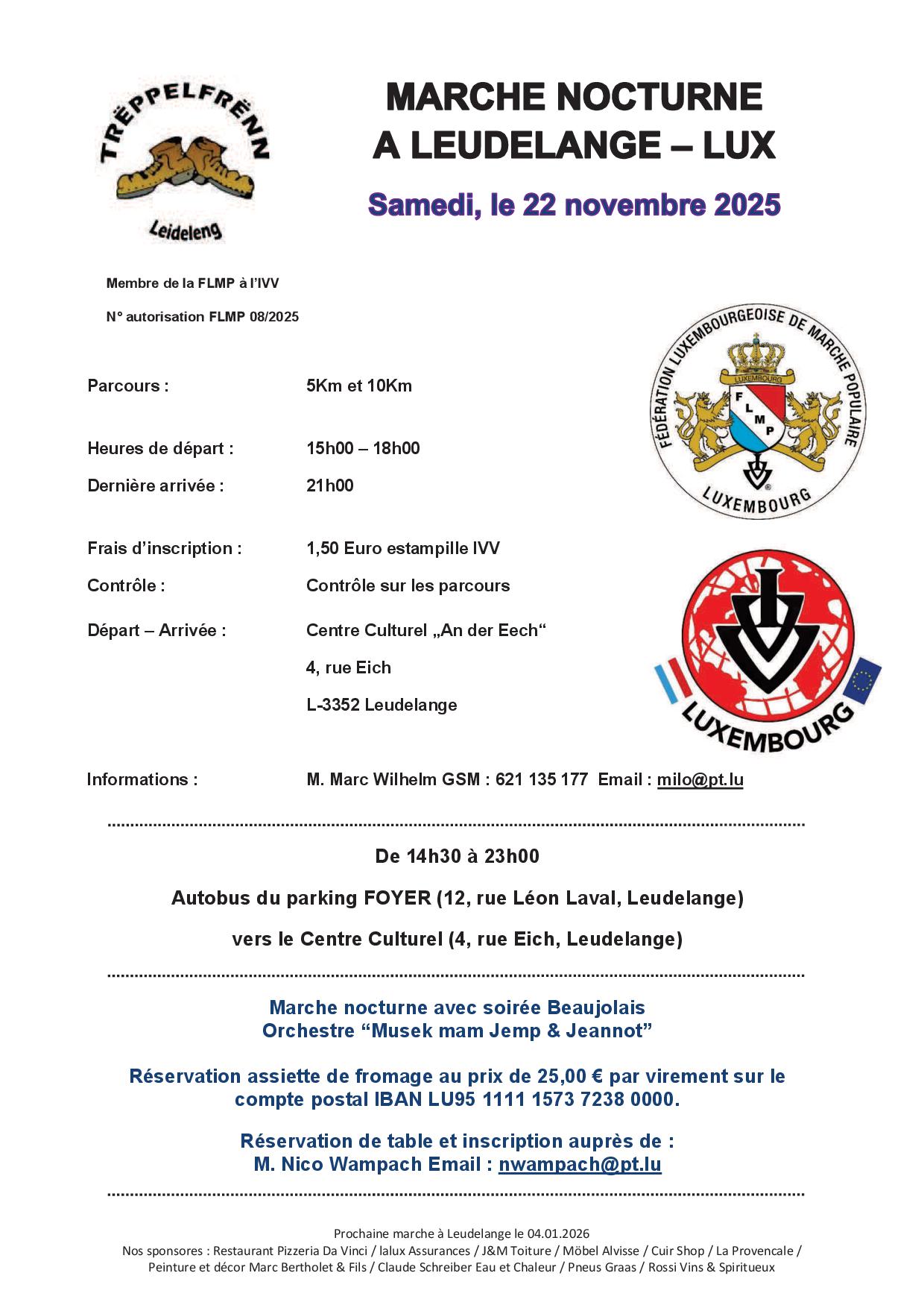 LEUDELANGE FLMP IVV WANDERUNG 