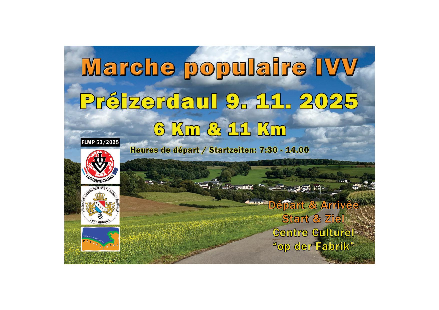 BETTBORN/PRÉIZERDAUL FLMP IVV WANDERUNG 
