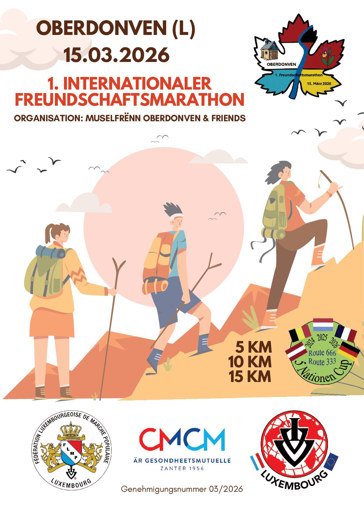 OBERDONVEN FLMP IVV WANDERUNG + MARATHON 