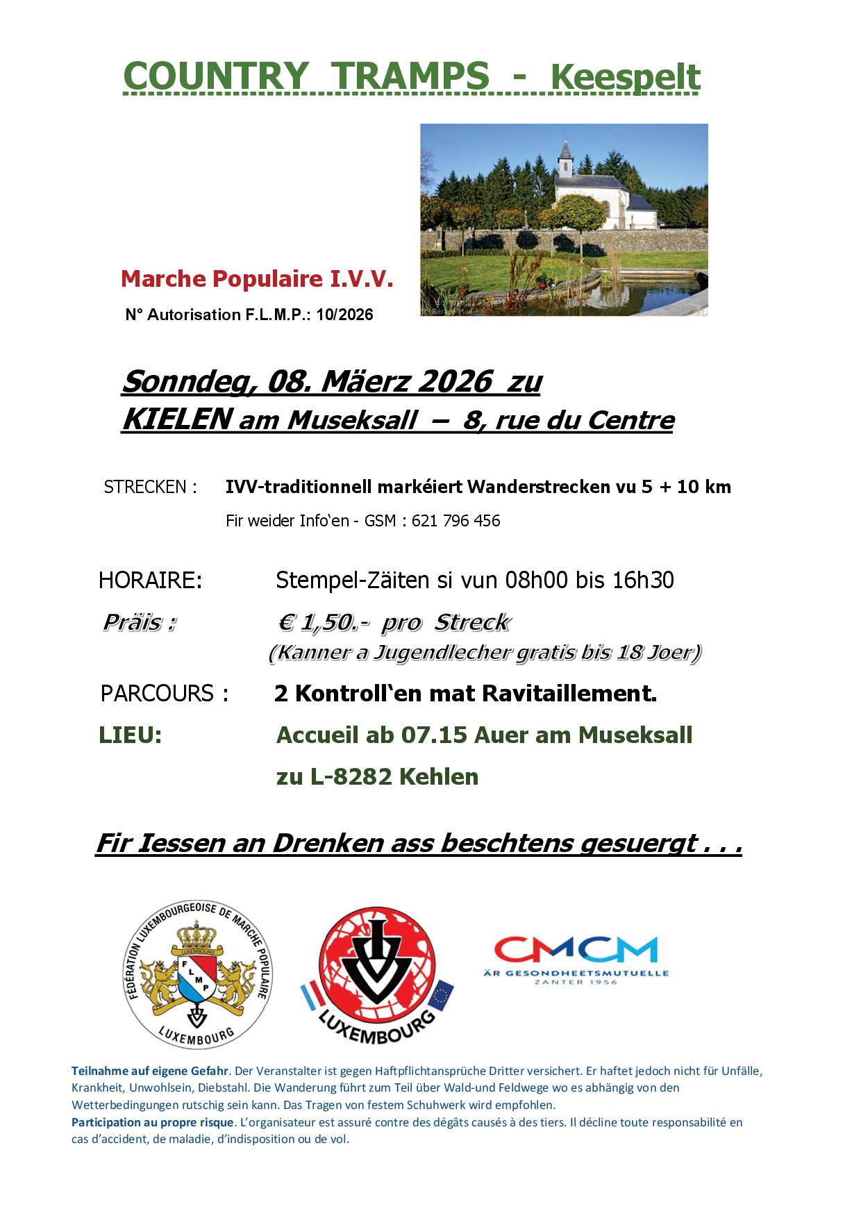 KEHLEN FLMP IVV WANDERUNG 
