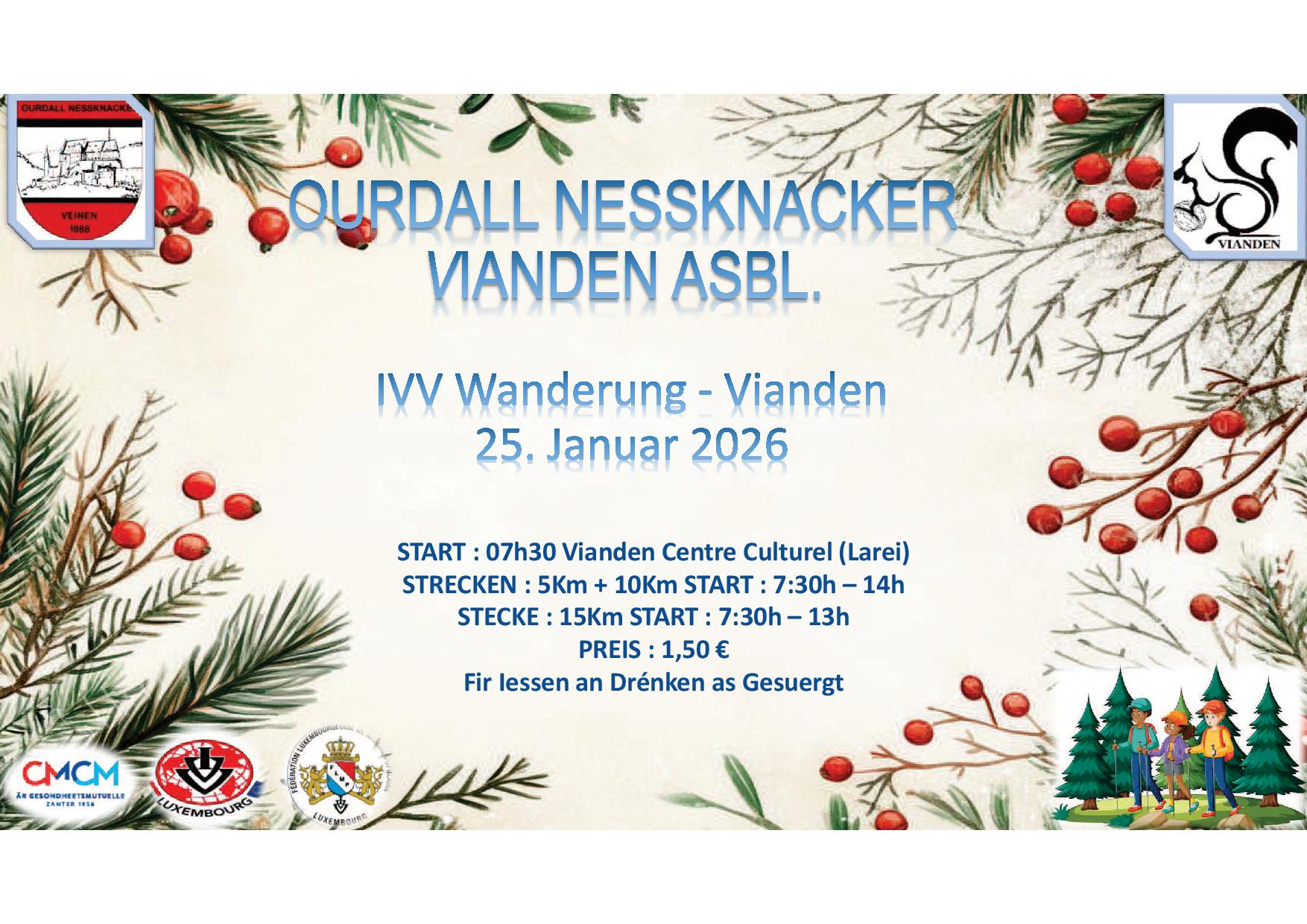 VIANDEN FLMP IVV WANDERUNG 