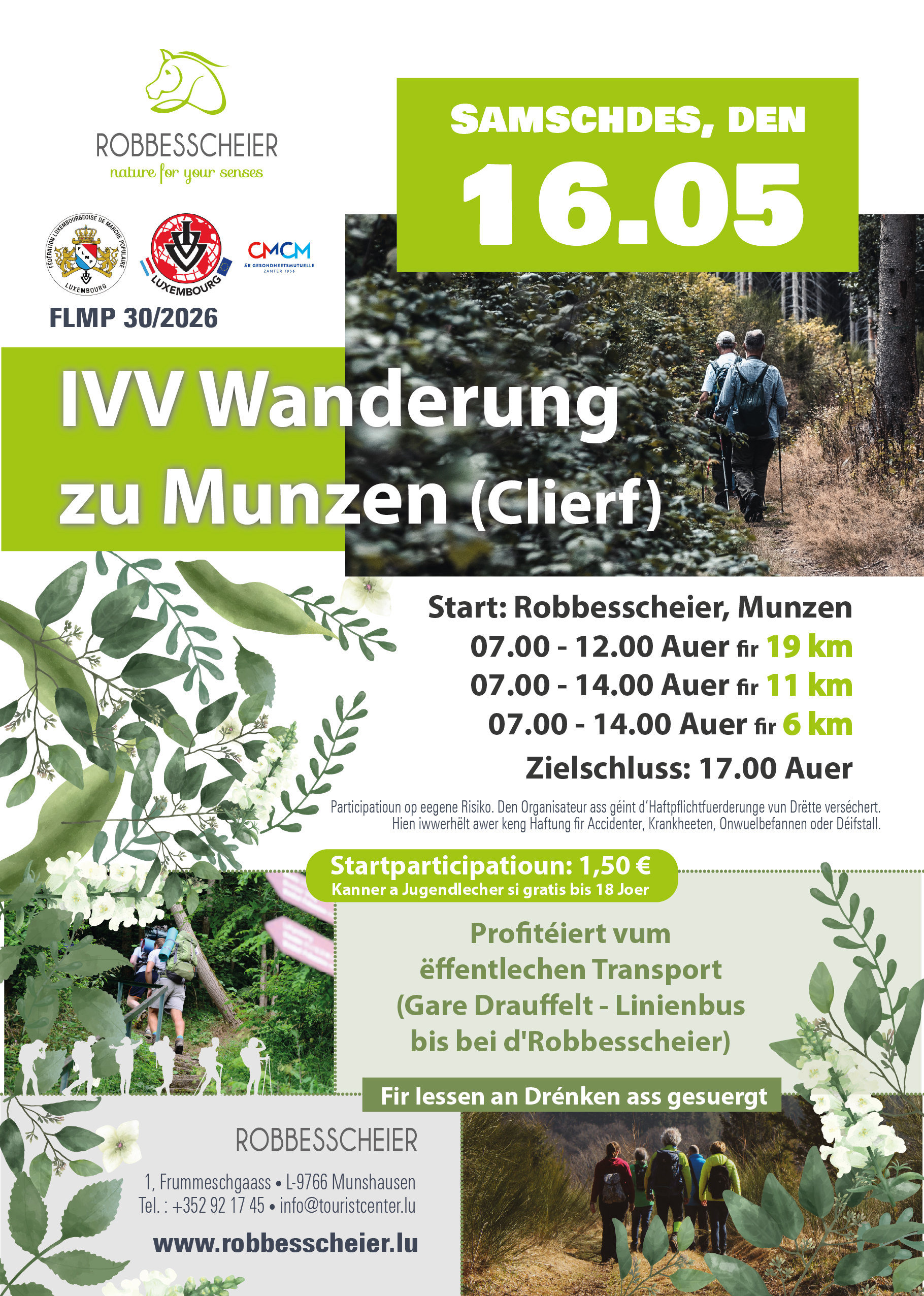 MUNZEN (CLIERF) FLMP IVV WANDERUNG 
