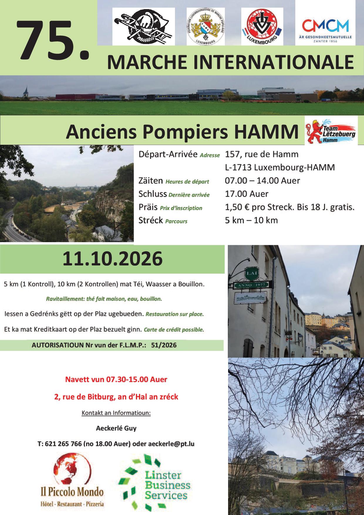 HAMM FLMP IVV WANDERUNG