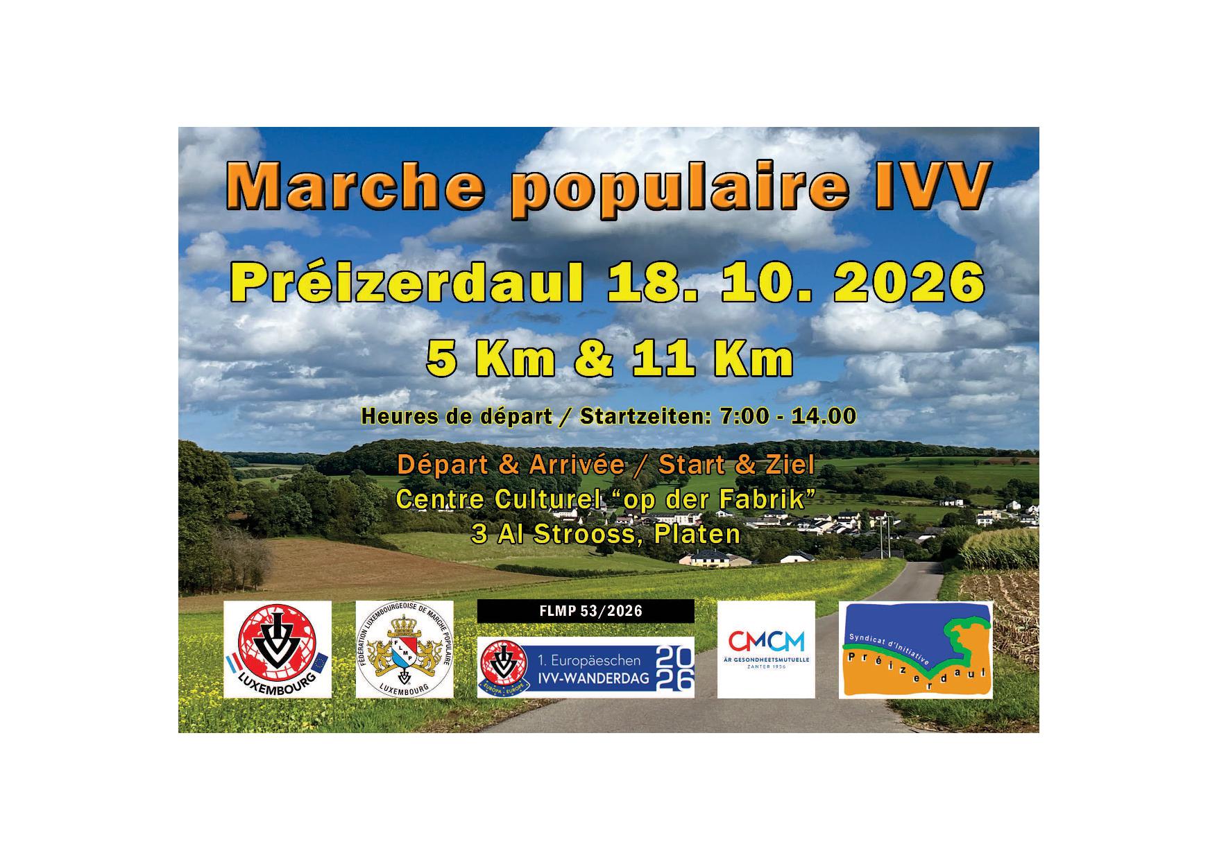 BETTBORN/PRÉIZERDAUL FLMP IVV WANDERUNG 