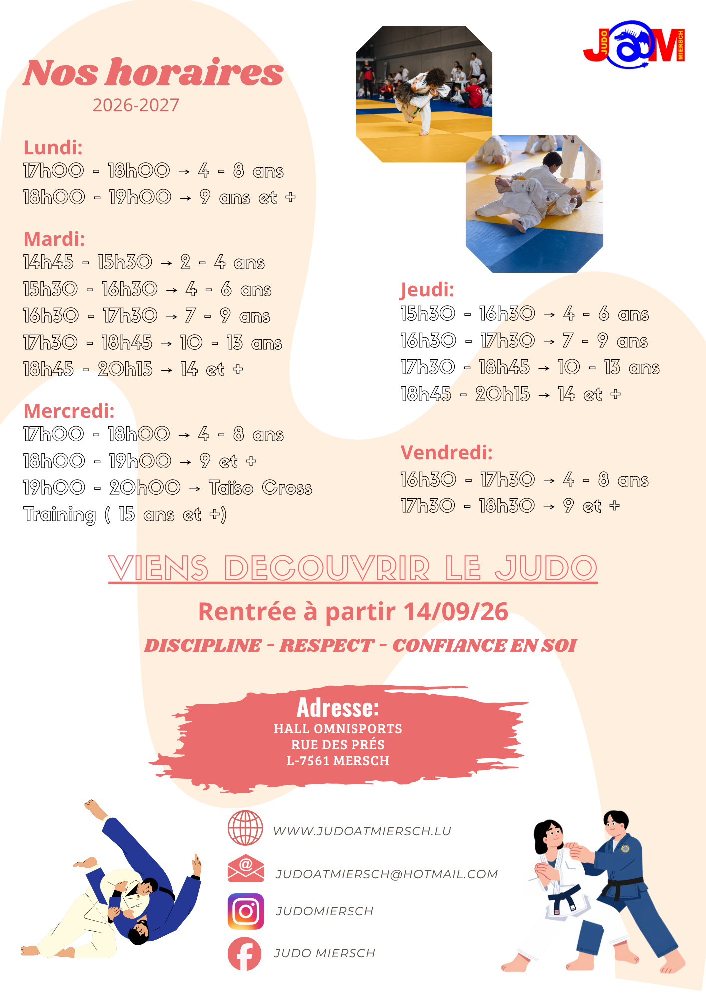 Horaires 