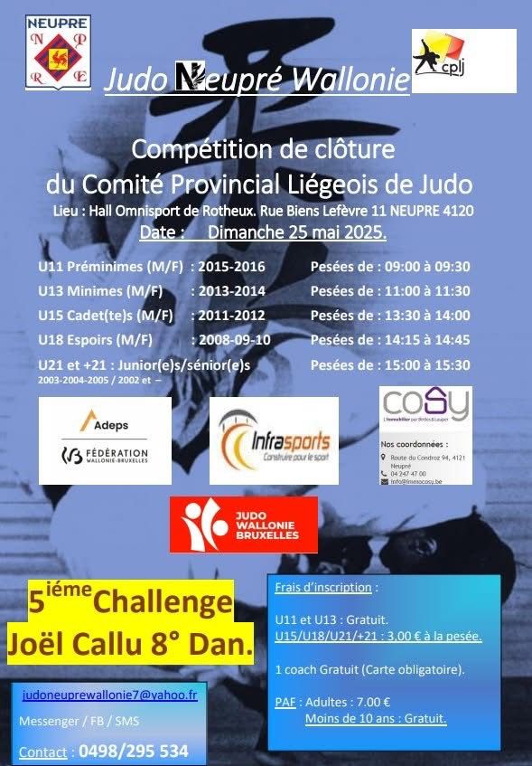 5ème Challange Joël Callu, Neupré (BE)