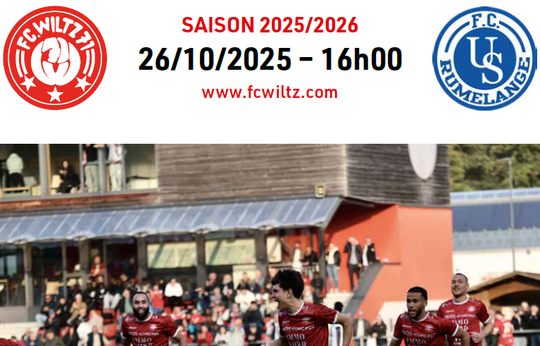 Stadionzeitung FC Wiltz 71 vs US Rumelange
