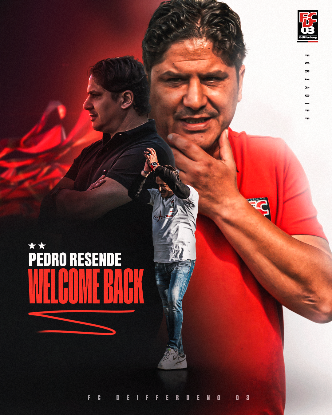 WELCOME BACK, PEDRO RESENDE