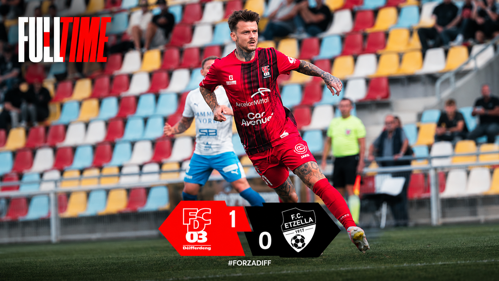 Le FCD03 fait le travail face à Etzella (1-0)