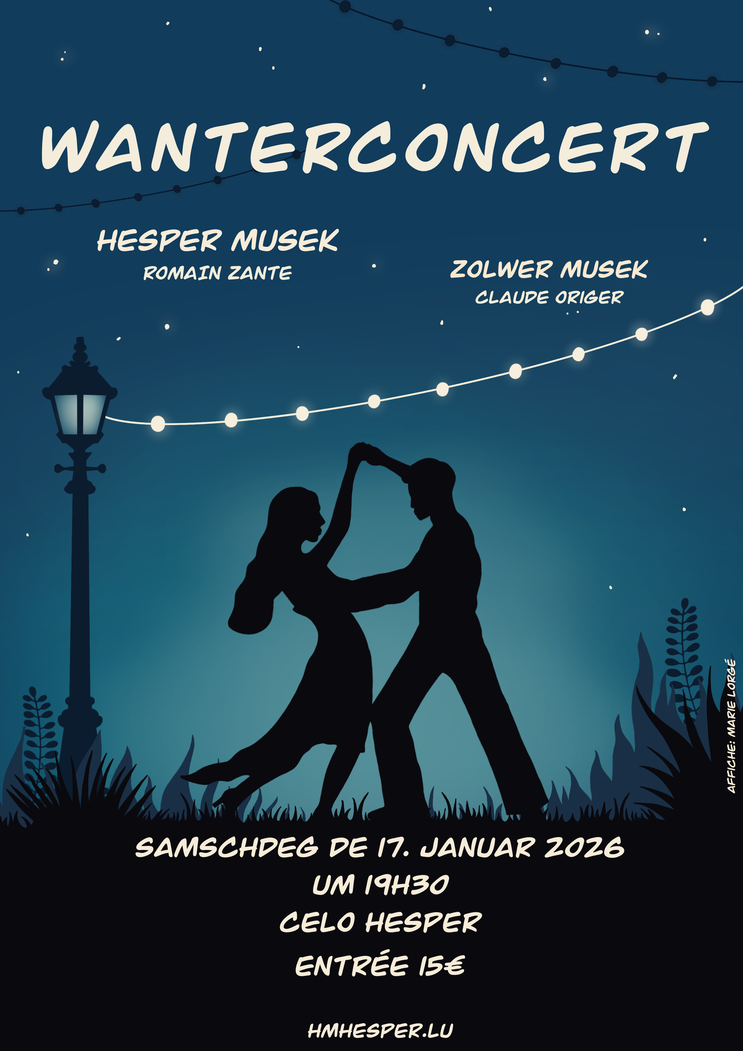Wanterconcert 2026: Hesper Musek meets Zolwer Musek