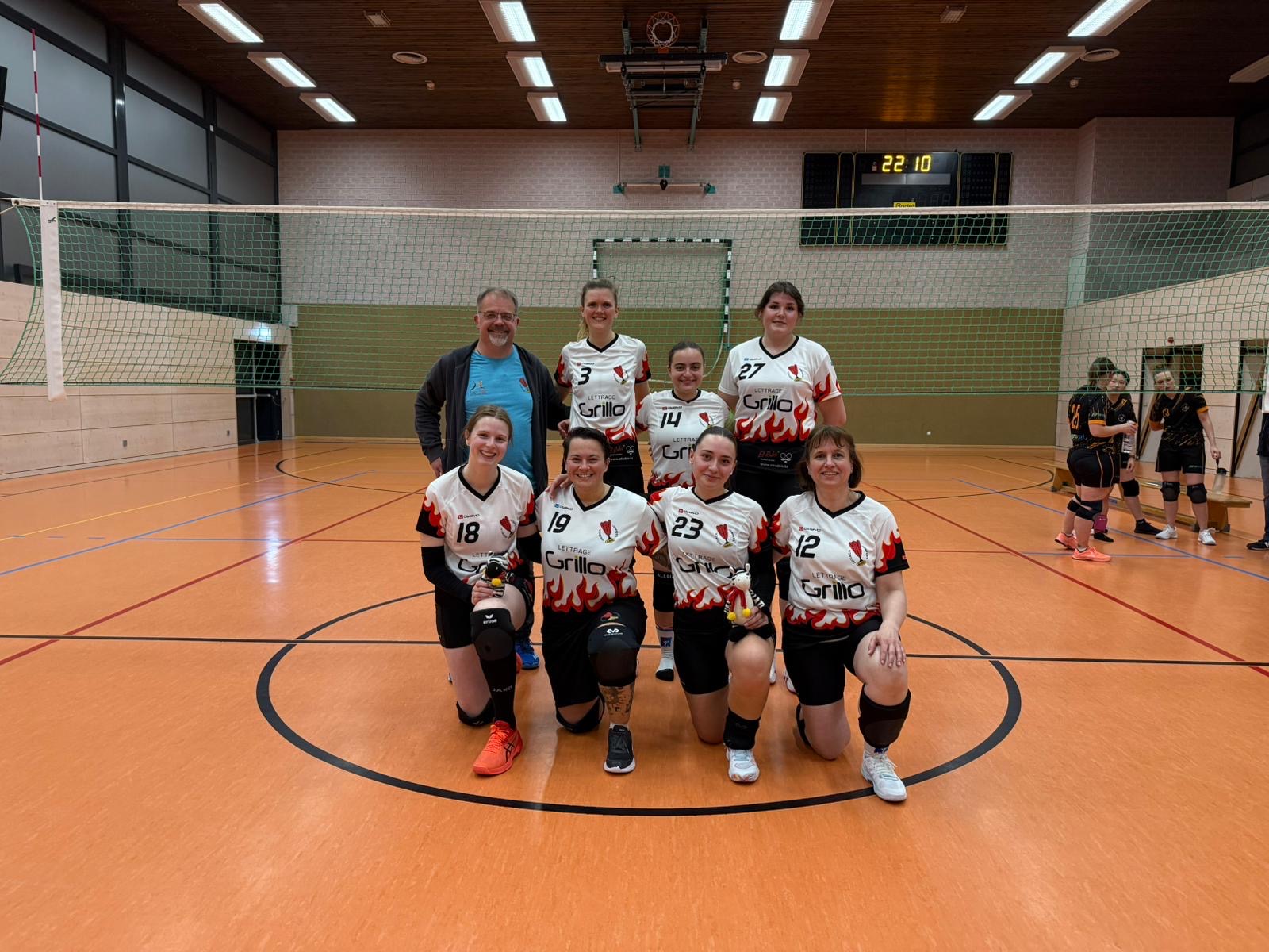 Dammecoupe géint Useldeng um Houwald 20/05/2026, no 5 Sätz ass Alzeng op der 3. Plaz 🥉👏😃 Merci dem Alzi an deene ville Supporteren 🙏