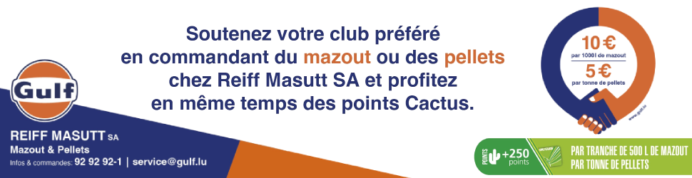 PASSEZ COMMANDE CHEZ REIFF MAZOUT ET SOUTENEZ VOTRE CLUB 