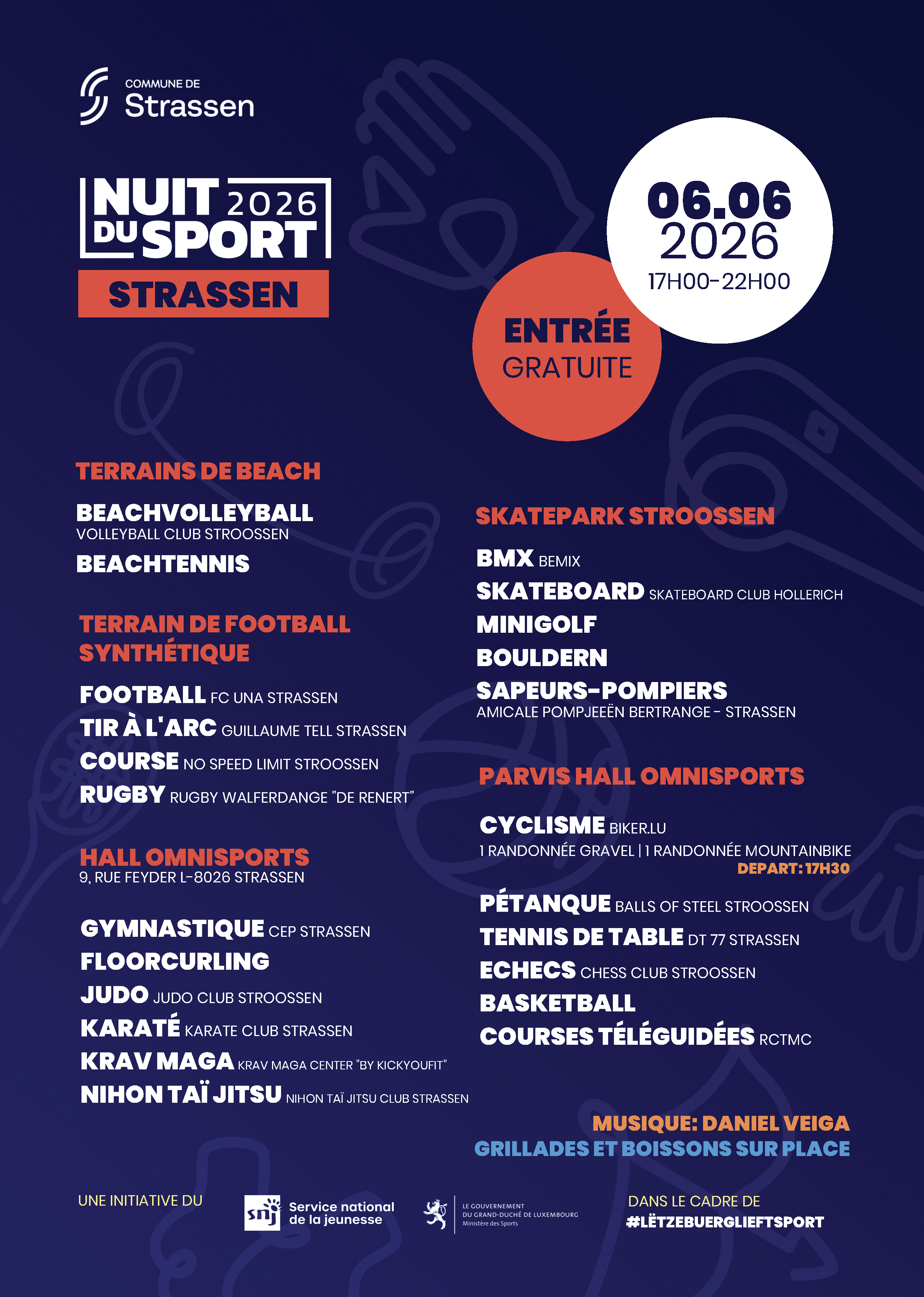 Nuit du sport 6 juin 2026