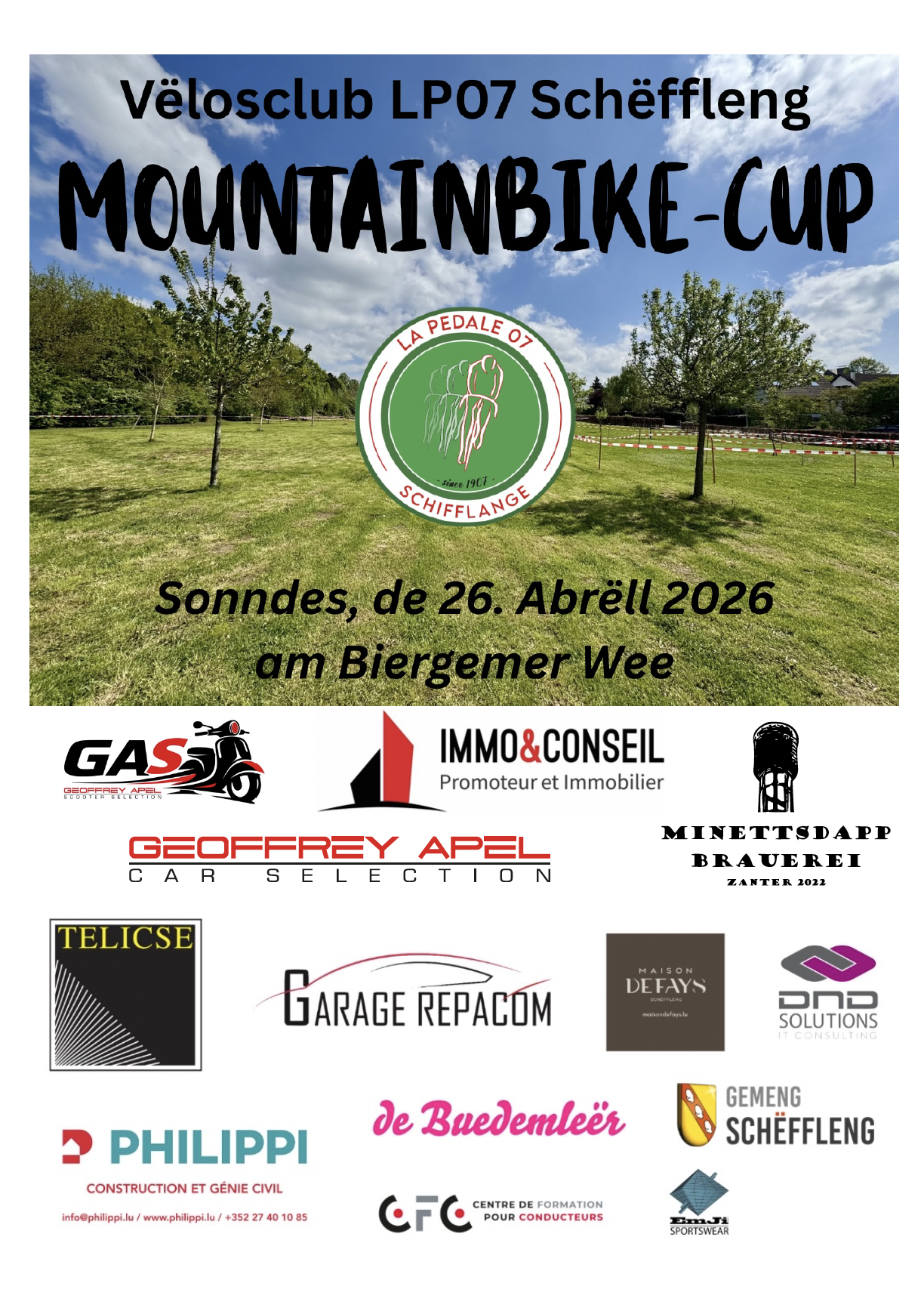 Mountainbike-Cup 2026 am Biergemer Wee