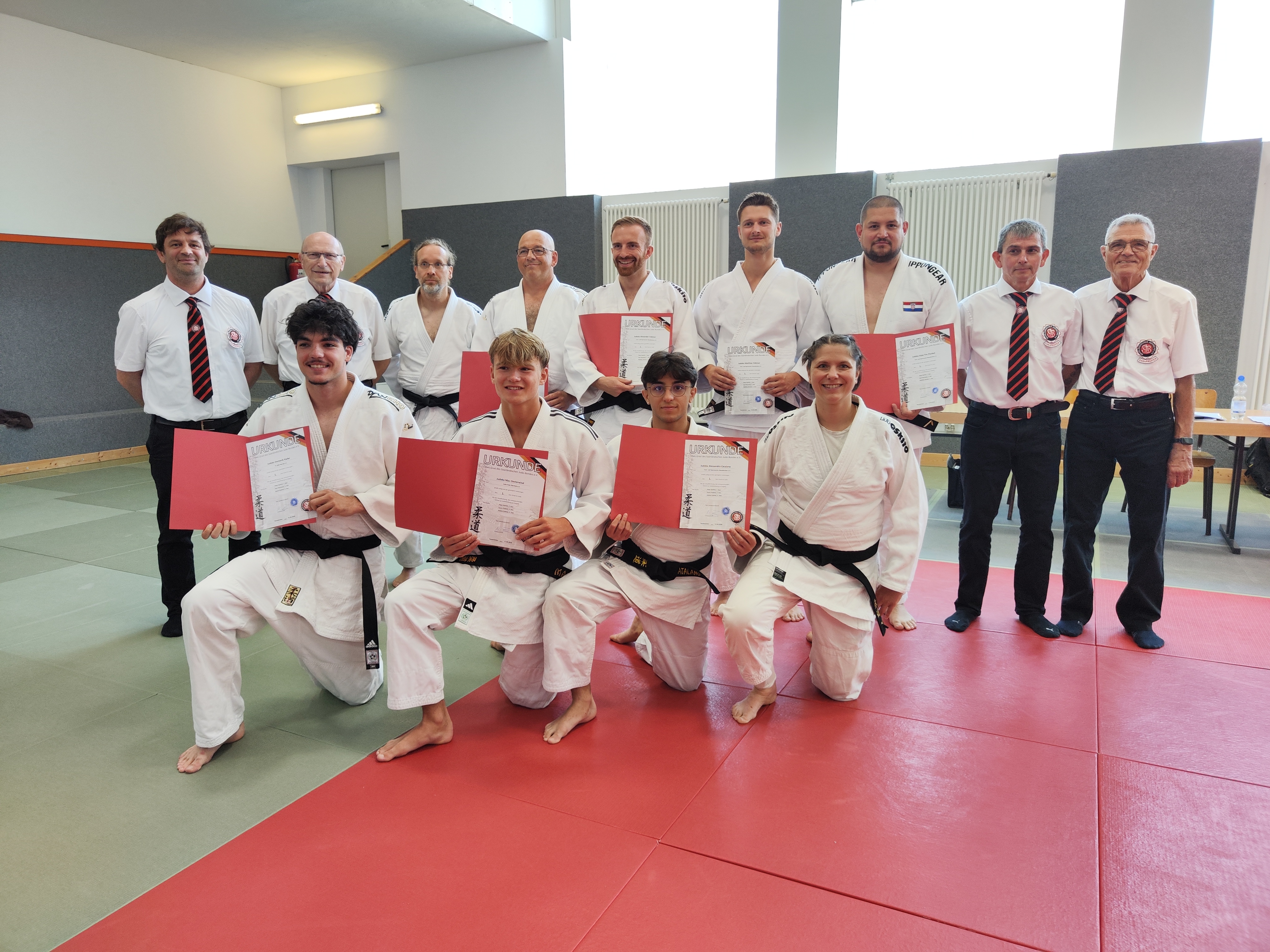 Zweiter Teil der Dan-Prüfungen des Saarländischen Judo-Bundes in Neunkirchen